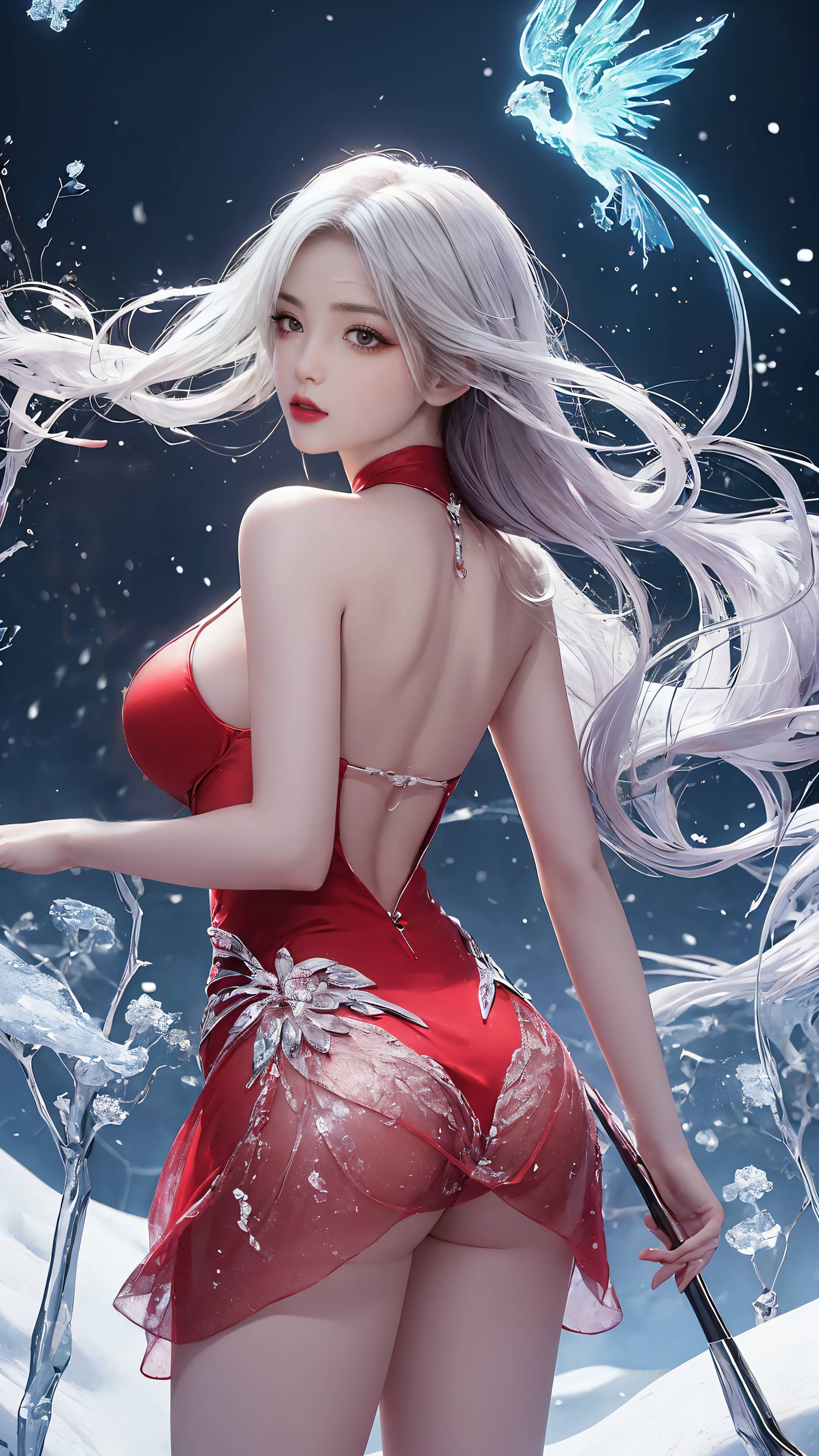 图片[6]-完美世界 火灵儿 冬季冰雪 0401-六色网