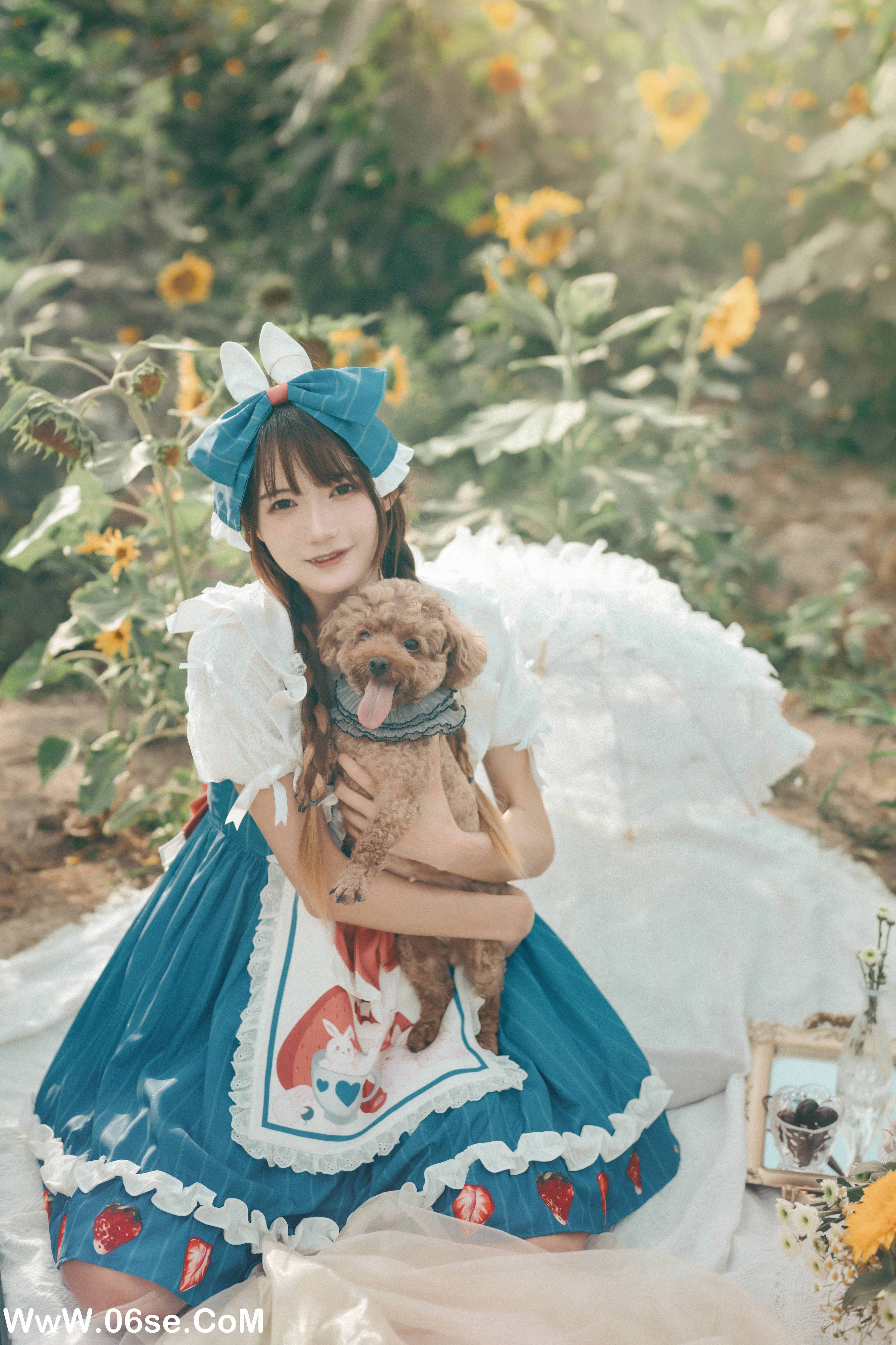 图片[17]-[YITUYU艺图语]2022.07.18 甜甜向日葵女孩 兔子Zzz不吃胡萝卜[31+1P／318MB]-六色网