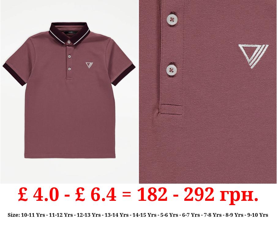 Burgundy Polo Shirt