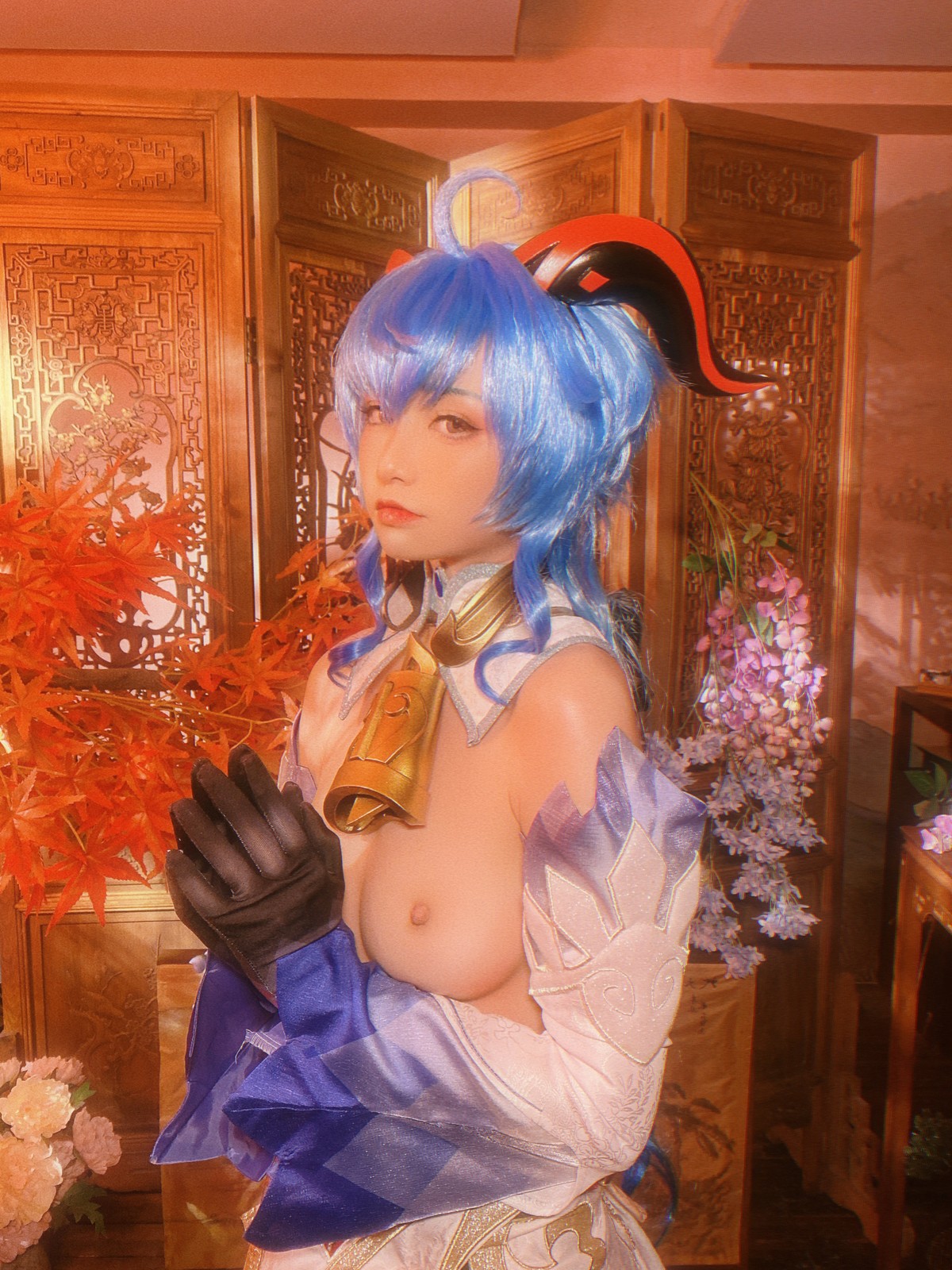 爆机少女喵小吉 Cosplay 原神 甘雨 60