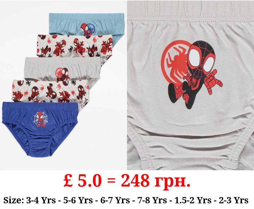Marvel Spidey and his Amazing Friends Briefs 5 Pack