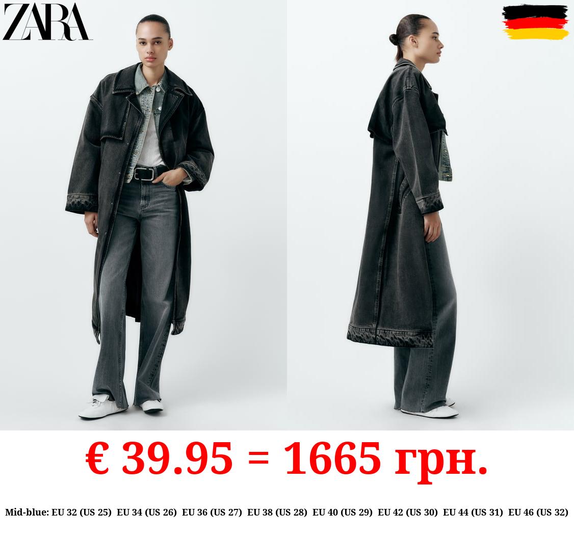 TRF HIGH-RISE WIDE-LEG JEANS