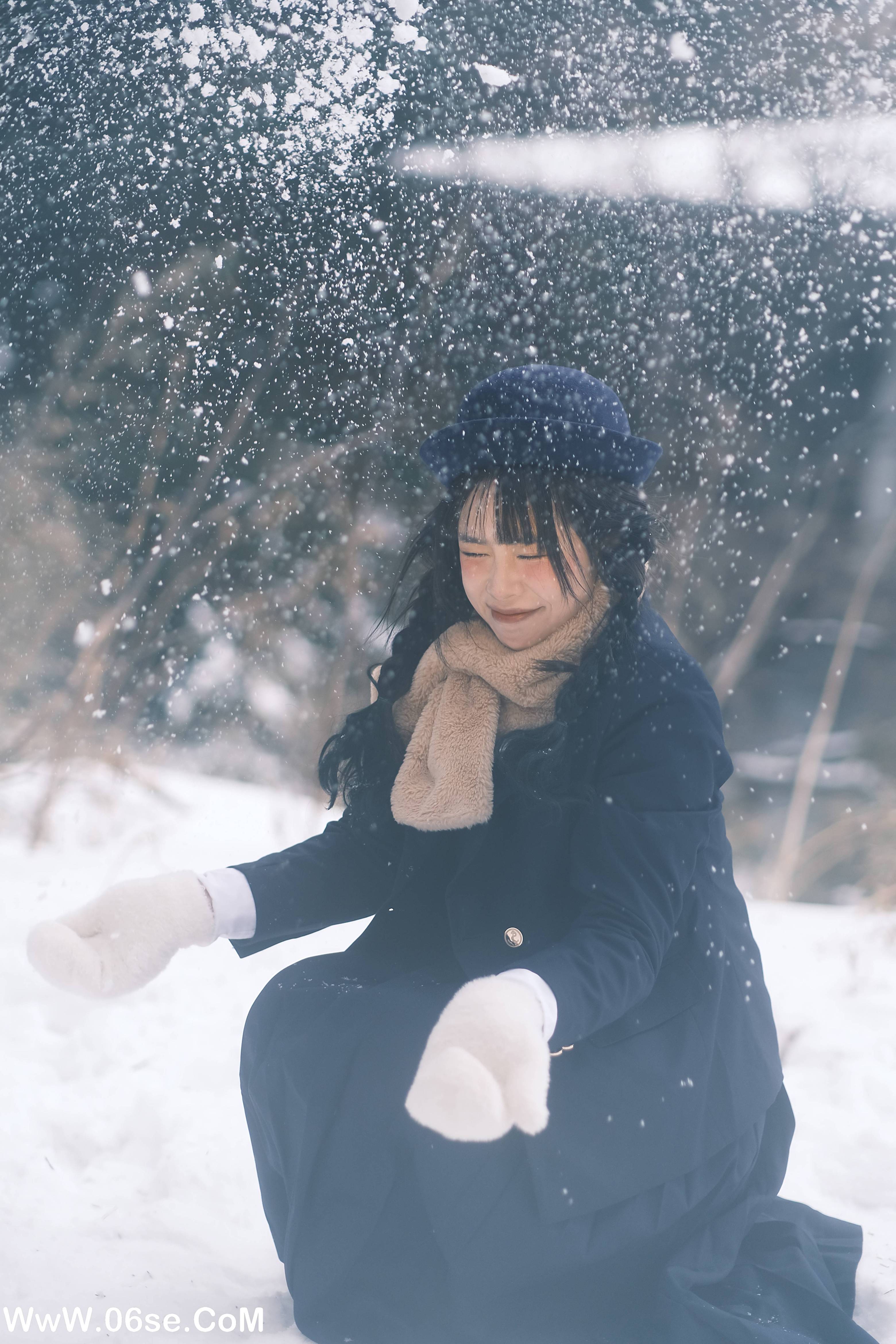 图片[16]-[YITUYU艺图语]2022.12.28 初雪降临时，会想起我吗 甜茶[22+1P／132MB]-六色网