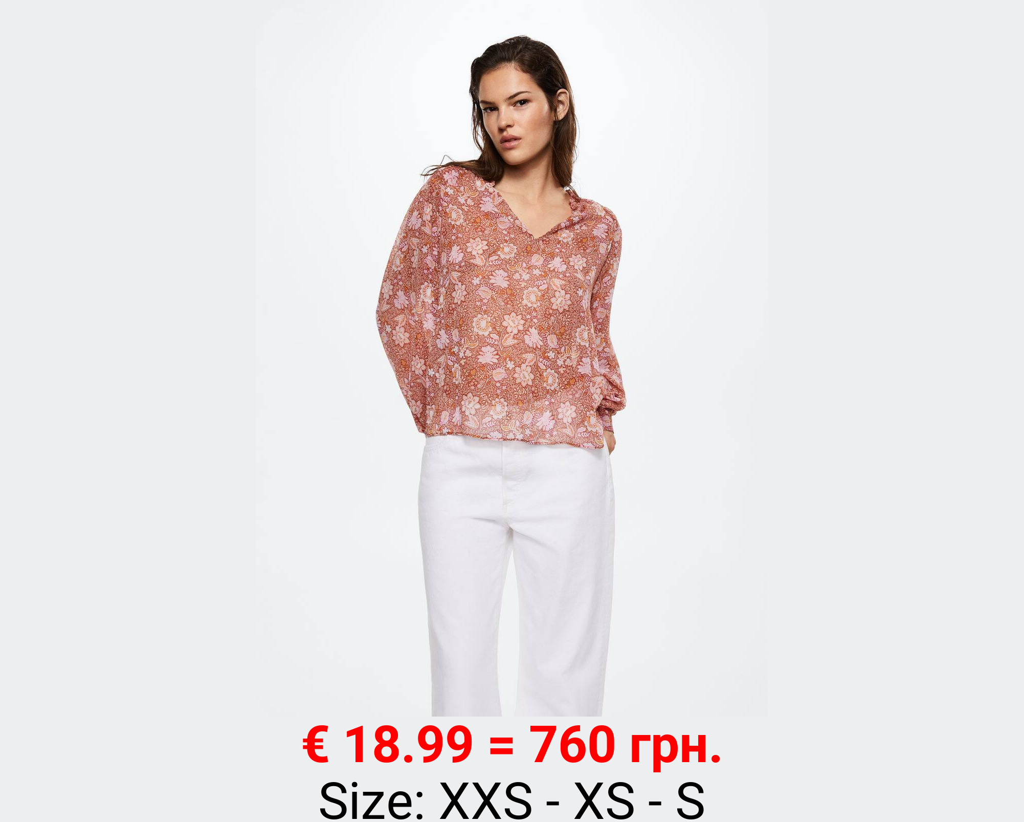 Blusa estampado floral