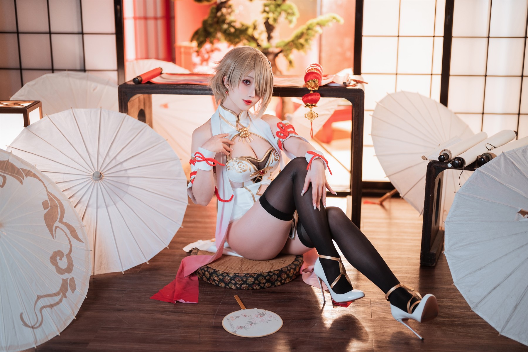 Cosplay rioko凉凉子 丽塔浣溪沙 11