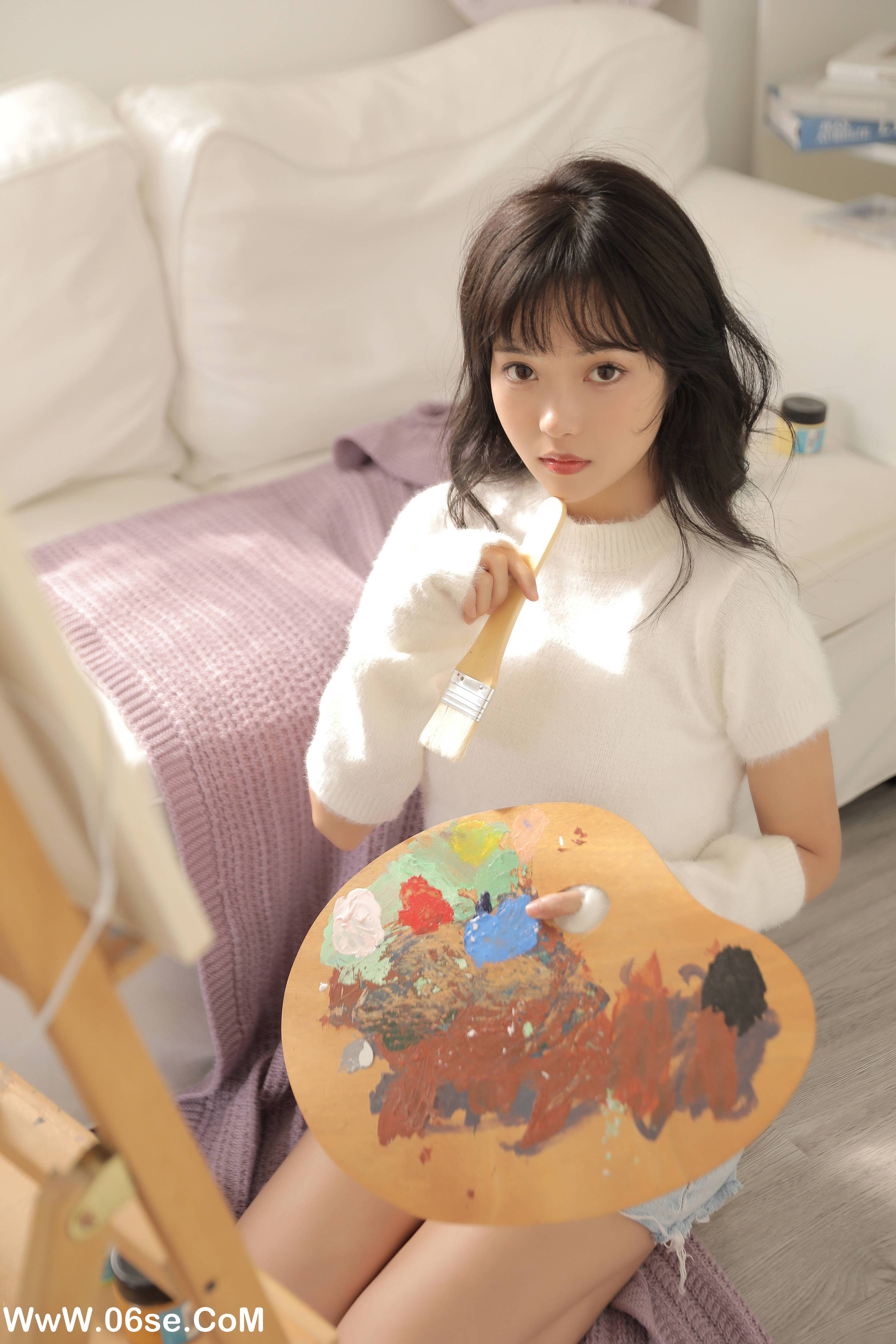 图片[9]-[YITUYU艺图语]2022.10.01 彩色调色盘 小薇人儿[37+1P／512MB]-六色网