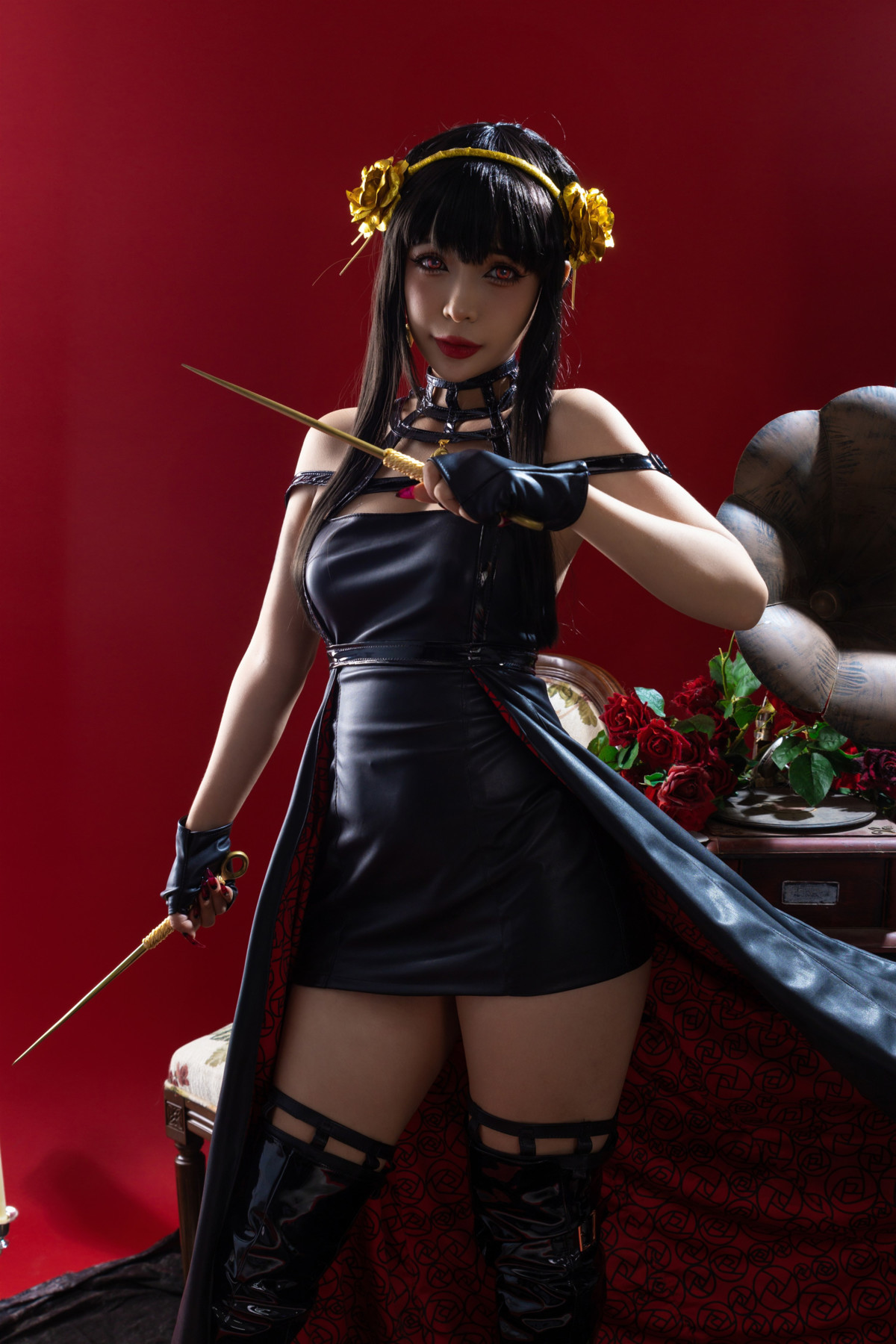 Cosplay Umeko.J ヨル・フォージャー Yor Forger Set.01 16