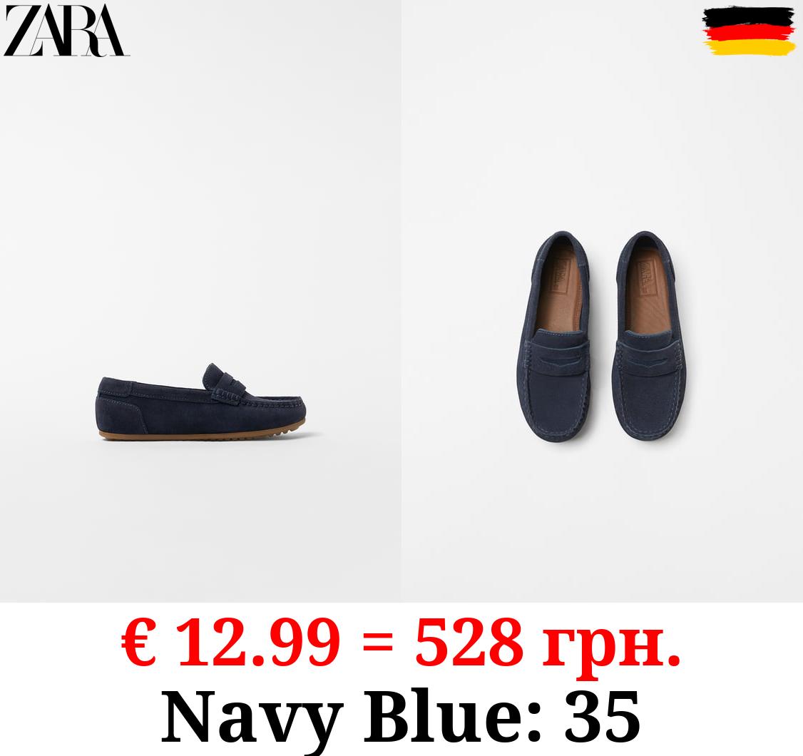 KIDS/ LEATHER LOAFERS