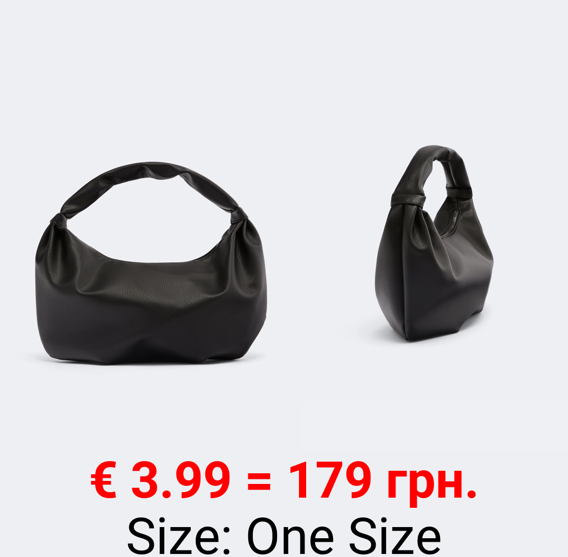 Bag with shoulder knots