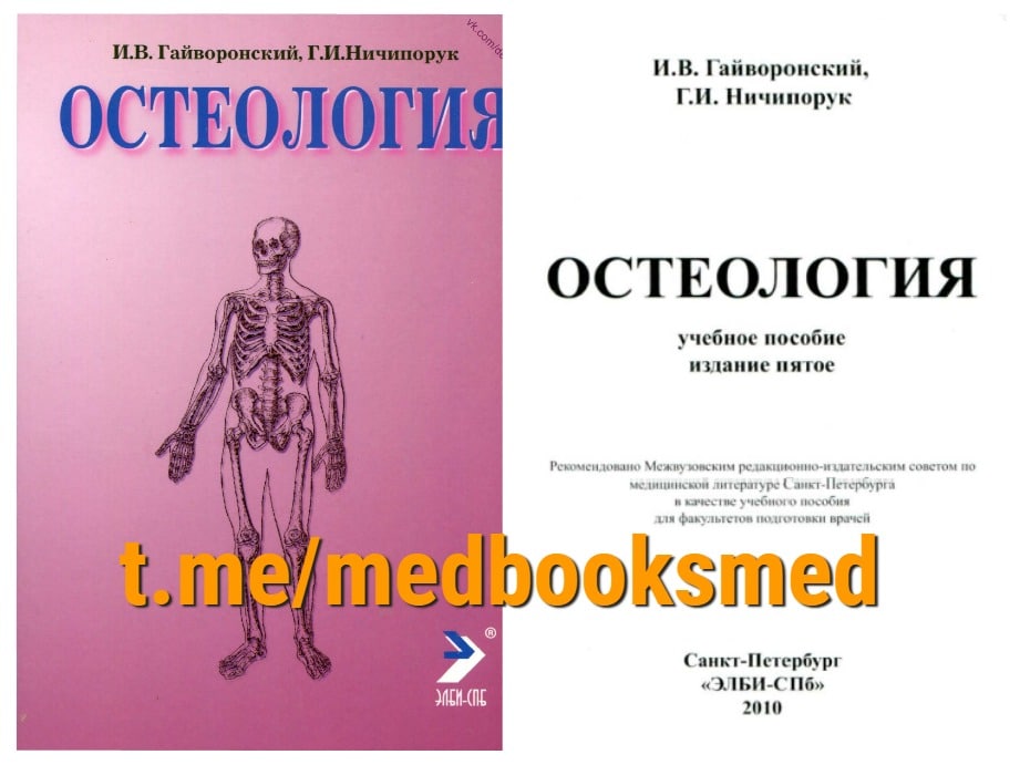 Гайворонский анатомия. Остеология Гайворонский Ничипорук. Гайворонский и.в., Ничипорук г.и. 