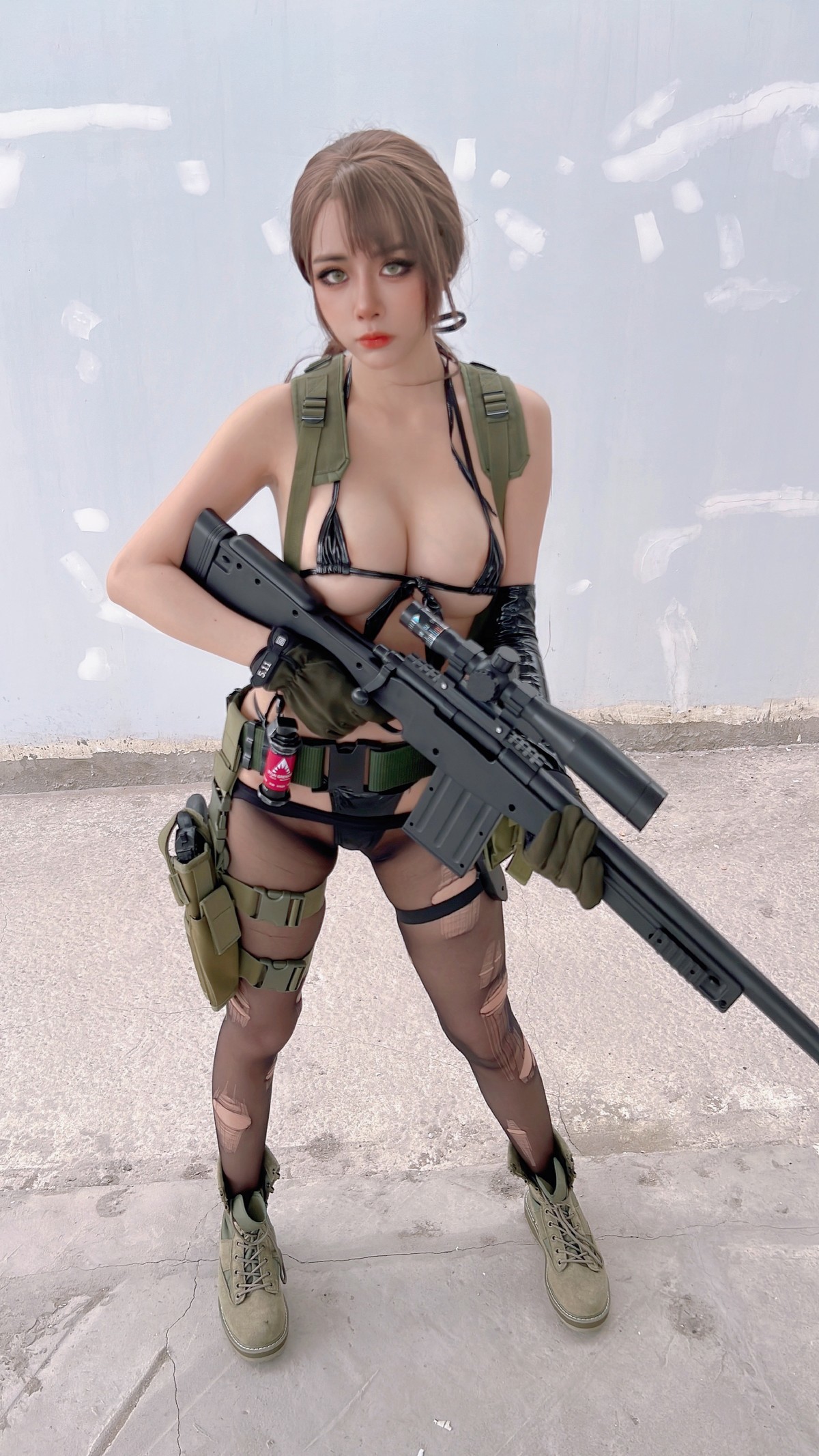 Cosplay 萝莉Byoru Quiet Phoneset 5