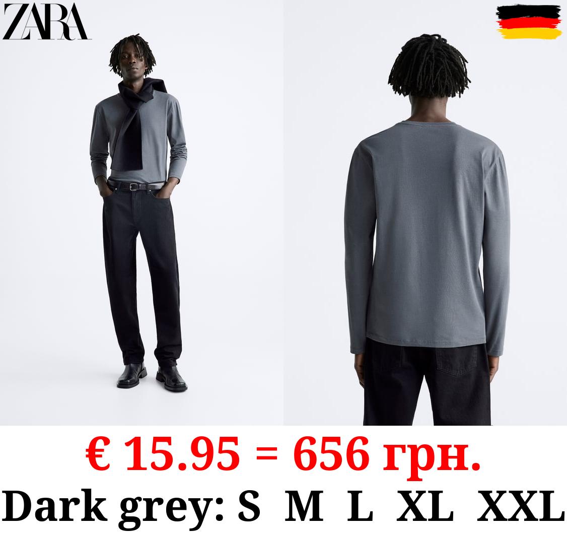 SLIM FIT LONG SLEEVE T-SHIRT