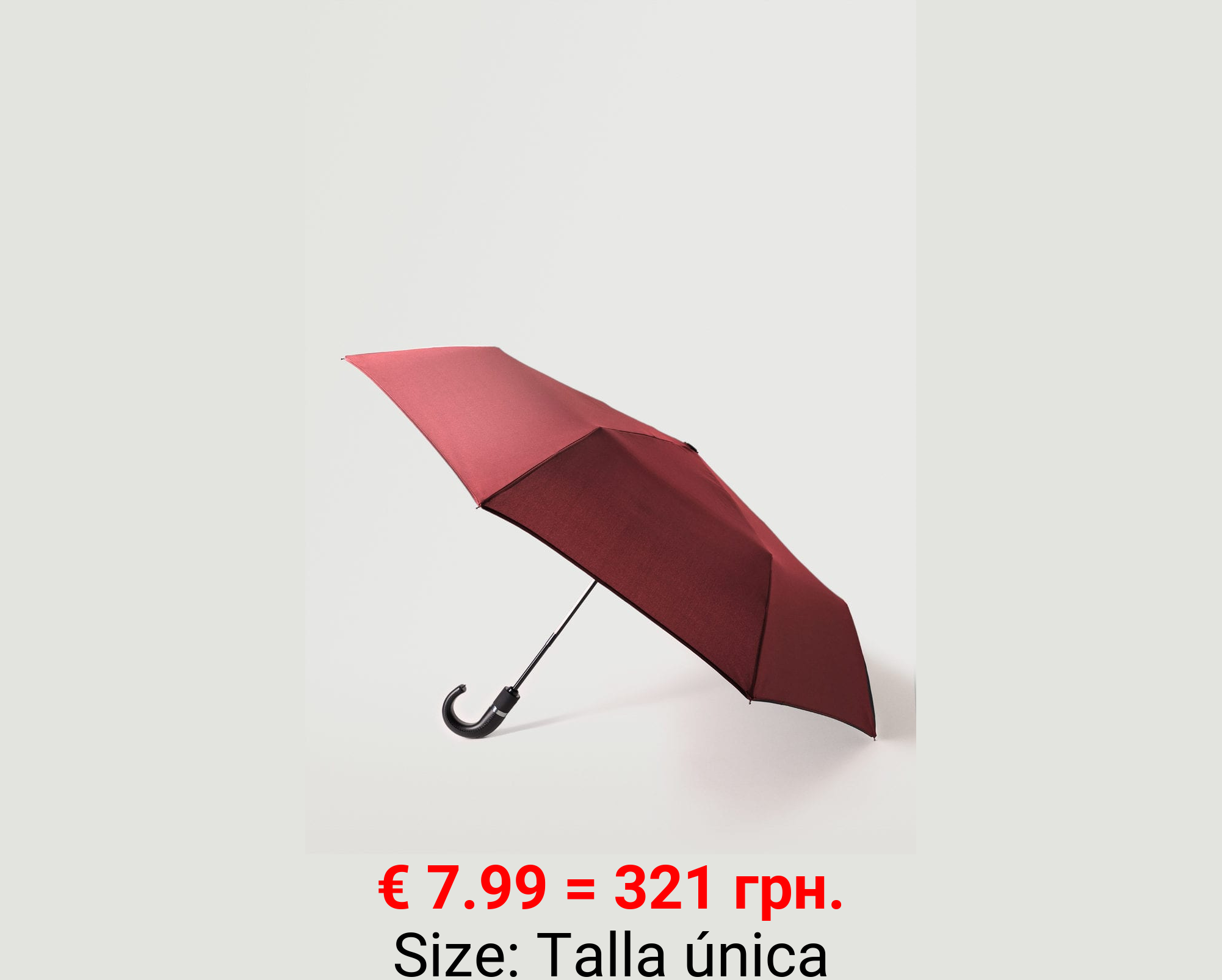 Paraguas plegable liso