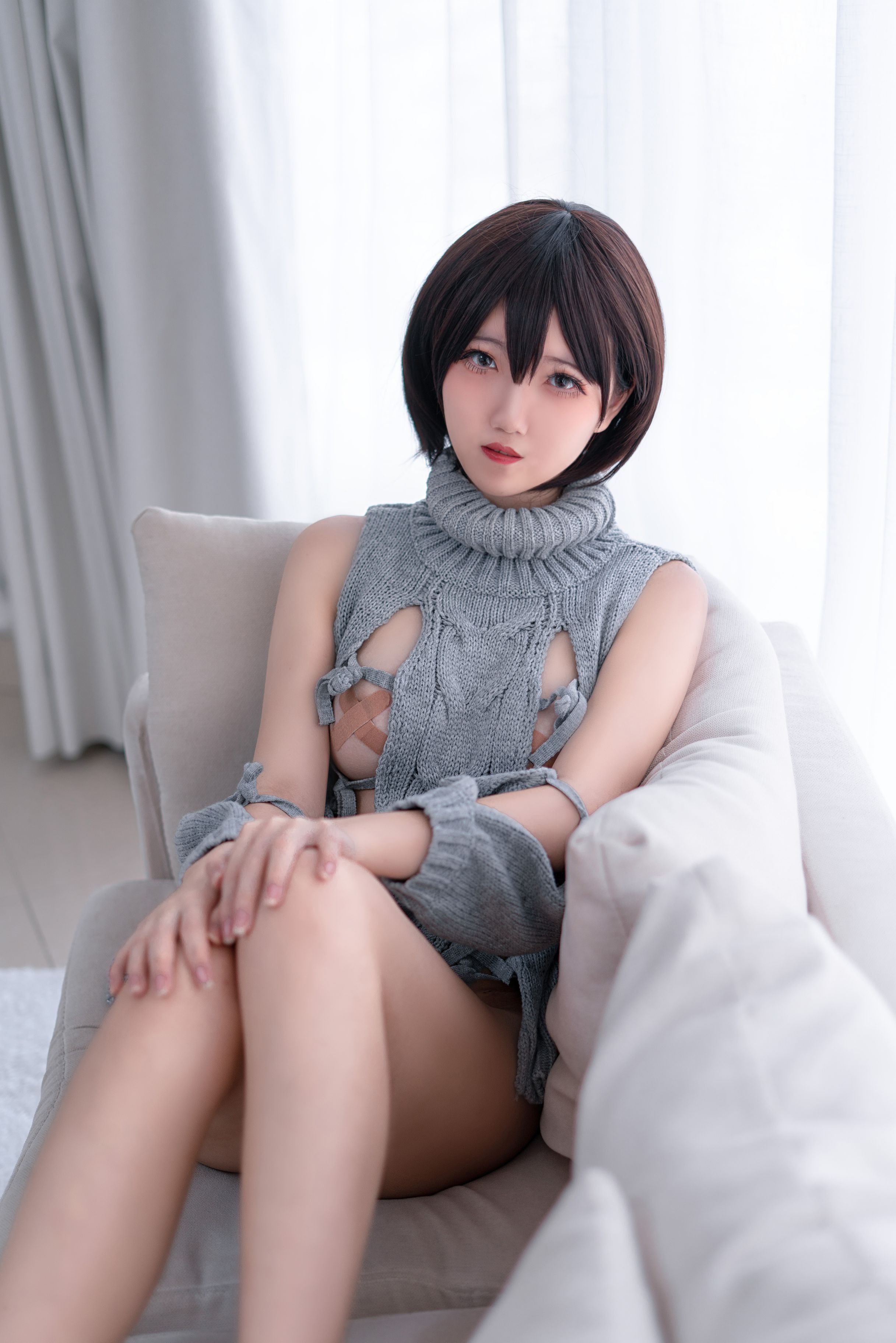 阿薰kaOri - 露背毛衣 [20P-105MB] 6
