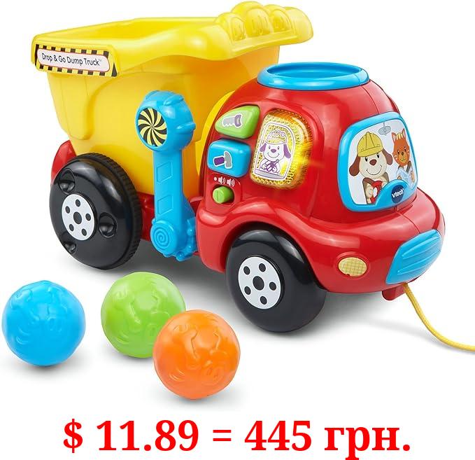VTech Drop and Go Dump Truck, Yellow