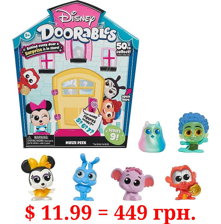 Disney Doorables Multi Peek Series 9, Collectible Blind Bag Figures, Officially Licensed Kids Toys for Ages 5 Up by Just Play