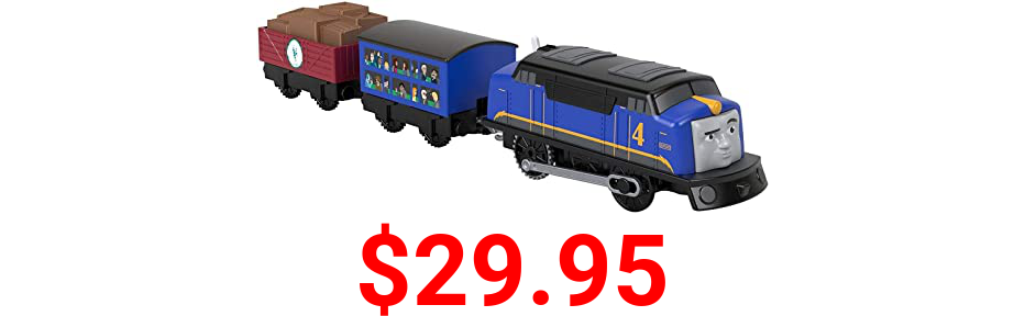 Thomas & Friends TrackMaster Gustavo, motorized toy train engine for toddlers and preschoolers ages 3 years & older