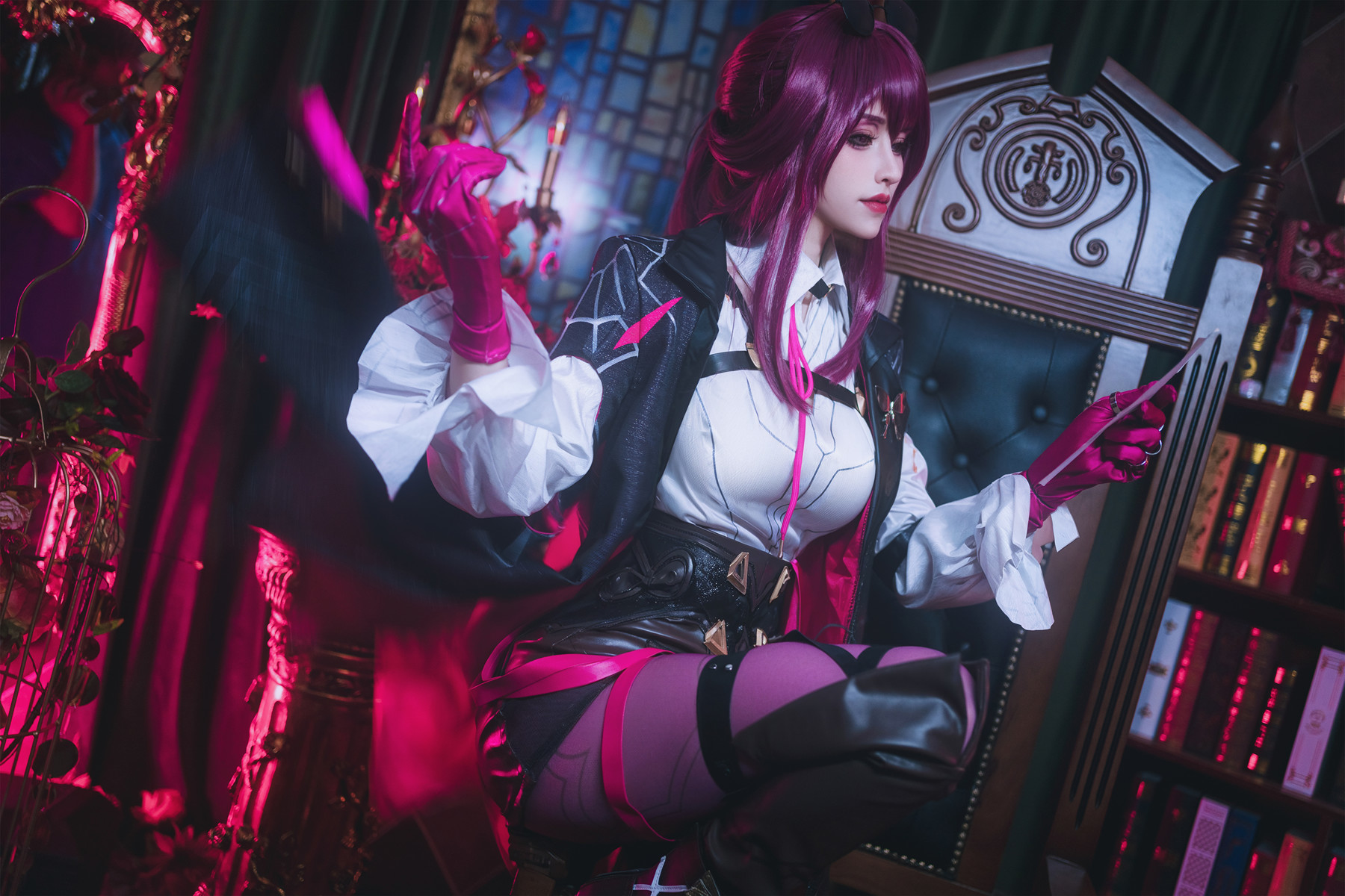 Cosplay 鹿八岁 崩坏∶星穹铁道 卡芙卡 10