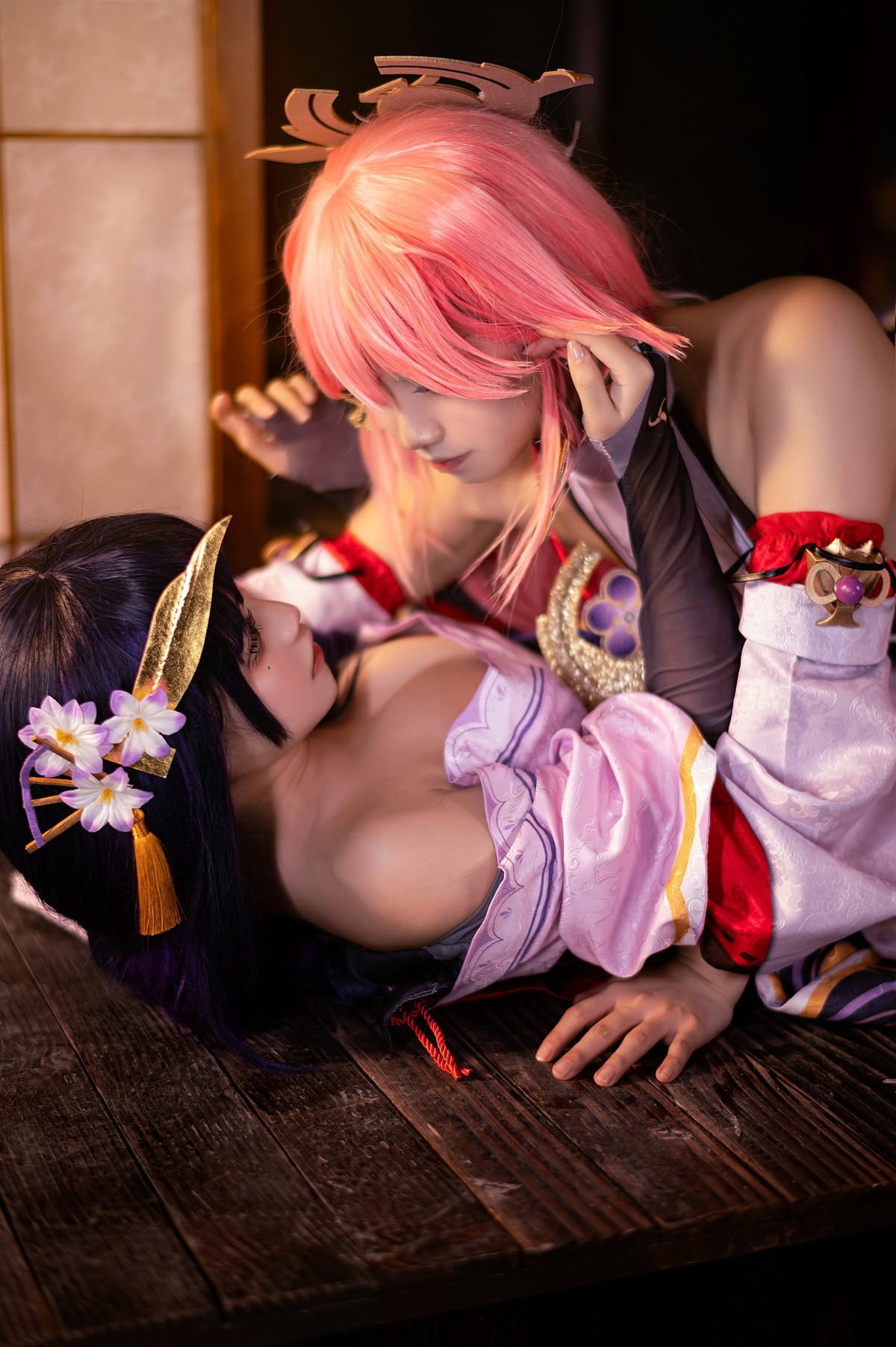 Cosplay 伊喵君 景三 八重 雷神 双倍快乐 10