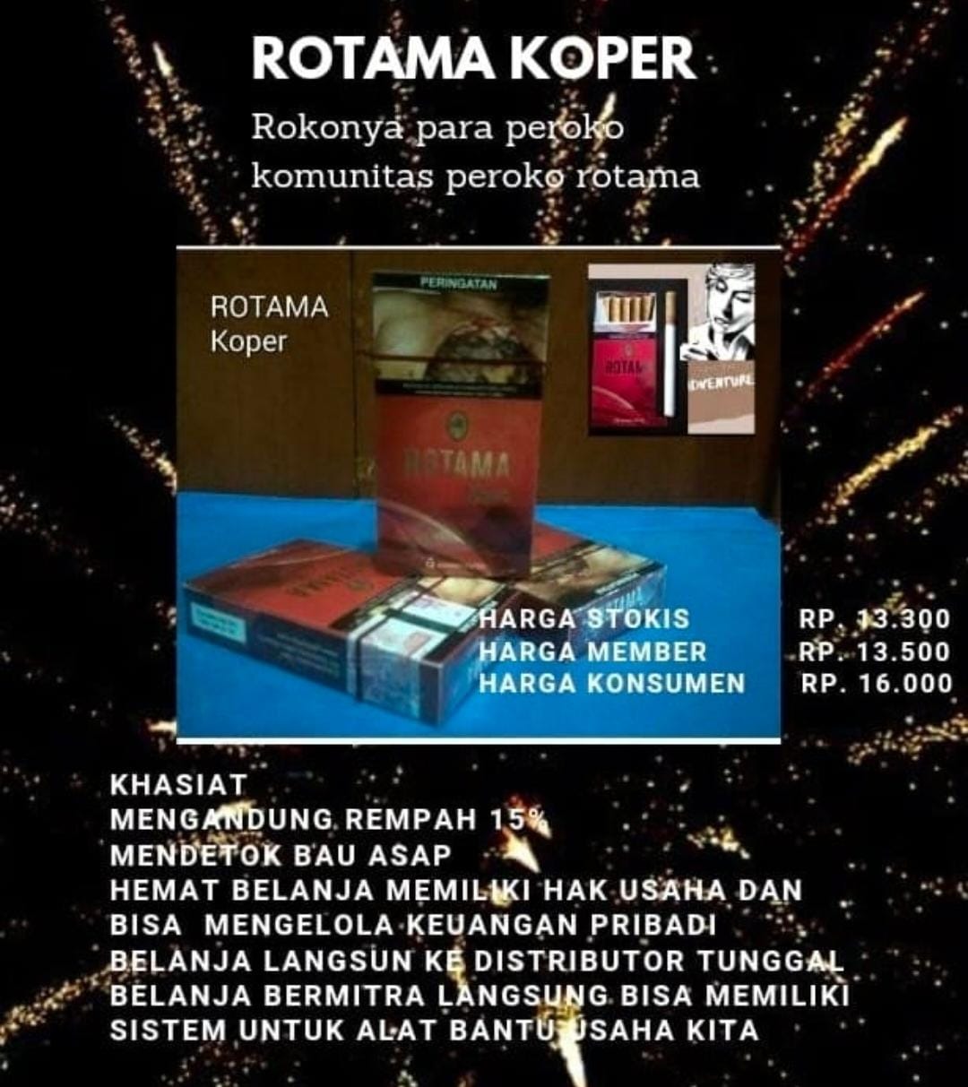 Rokok Herbal Mitra Rotama