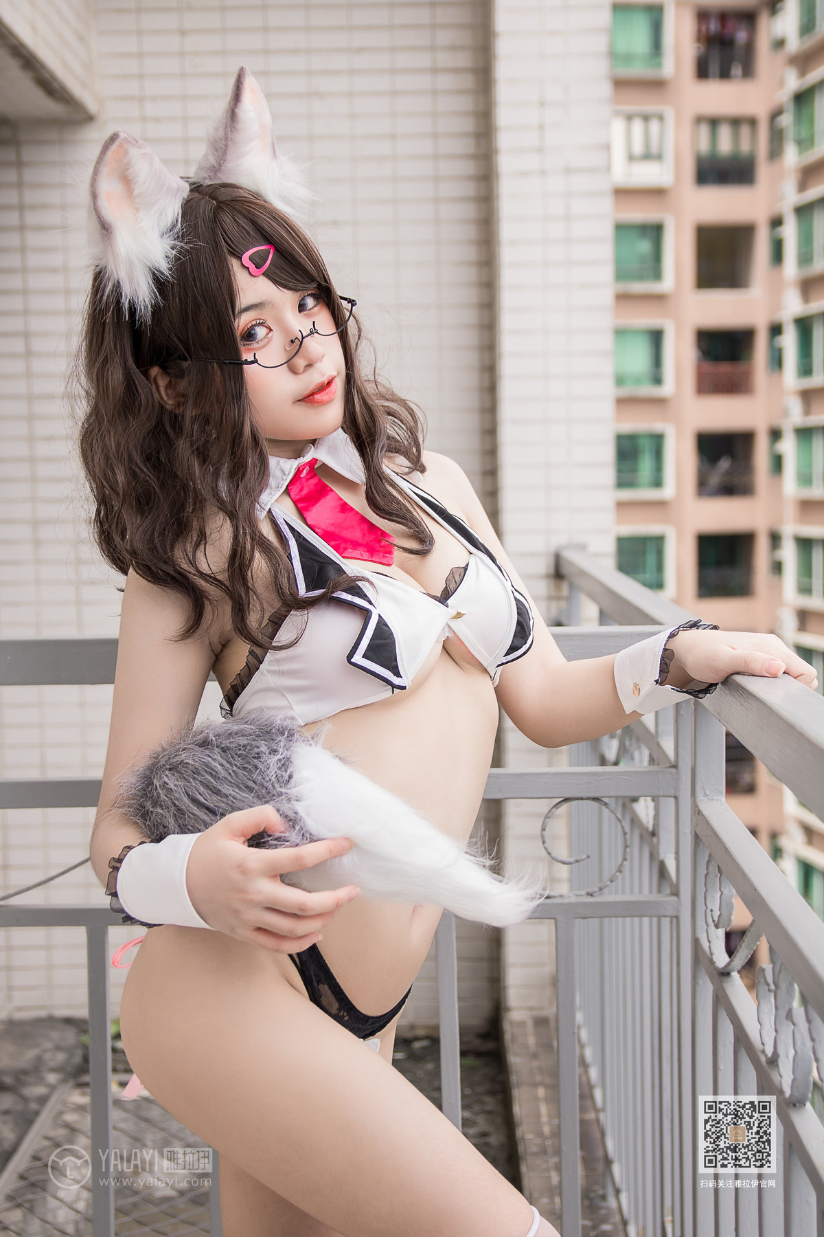 Cosplay 一笑芳香沁 狐耳内衣 37