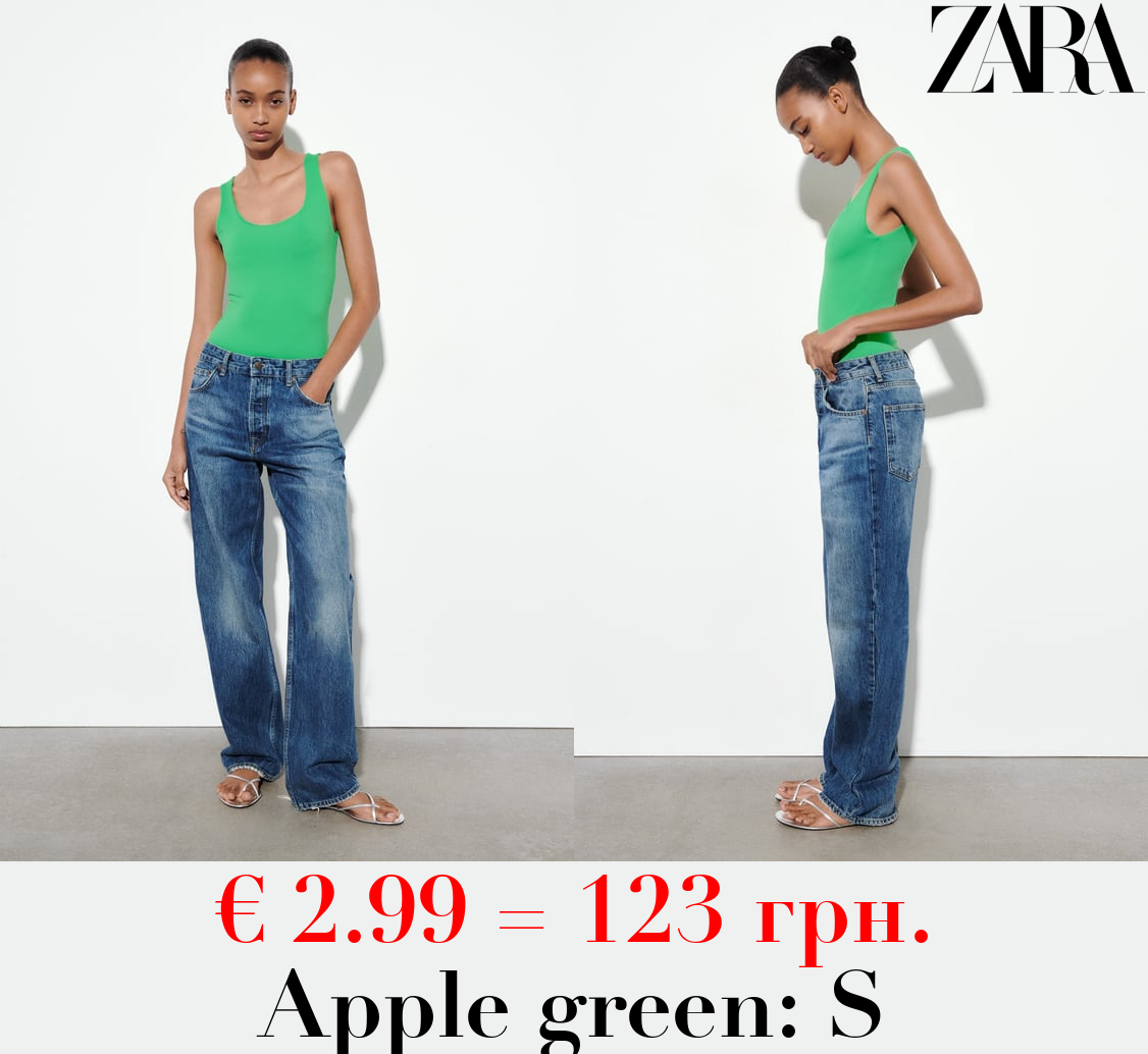 POLYAMIDE TOP WITH WIDE STRAPS