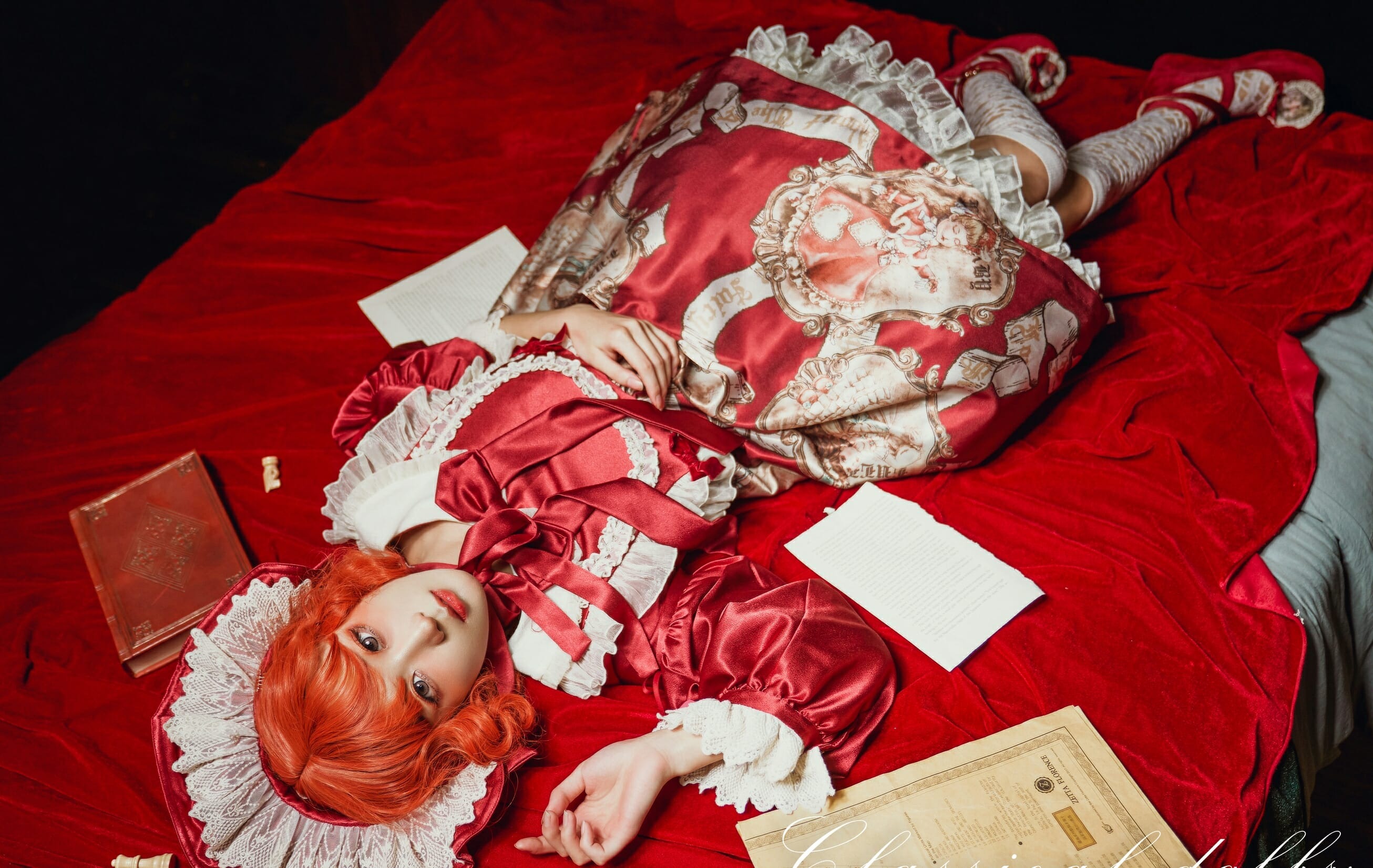 阿包也是兔娘-lolita红裙2 [28P] 9