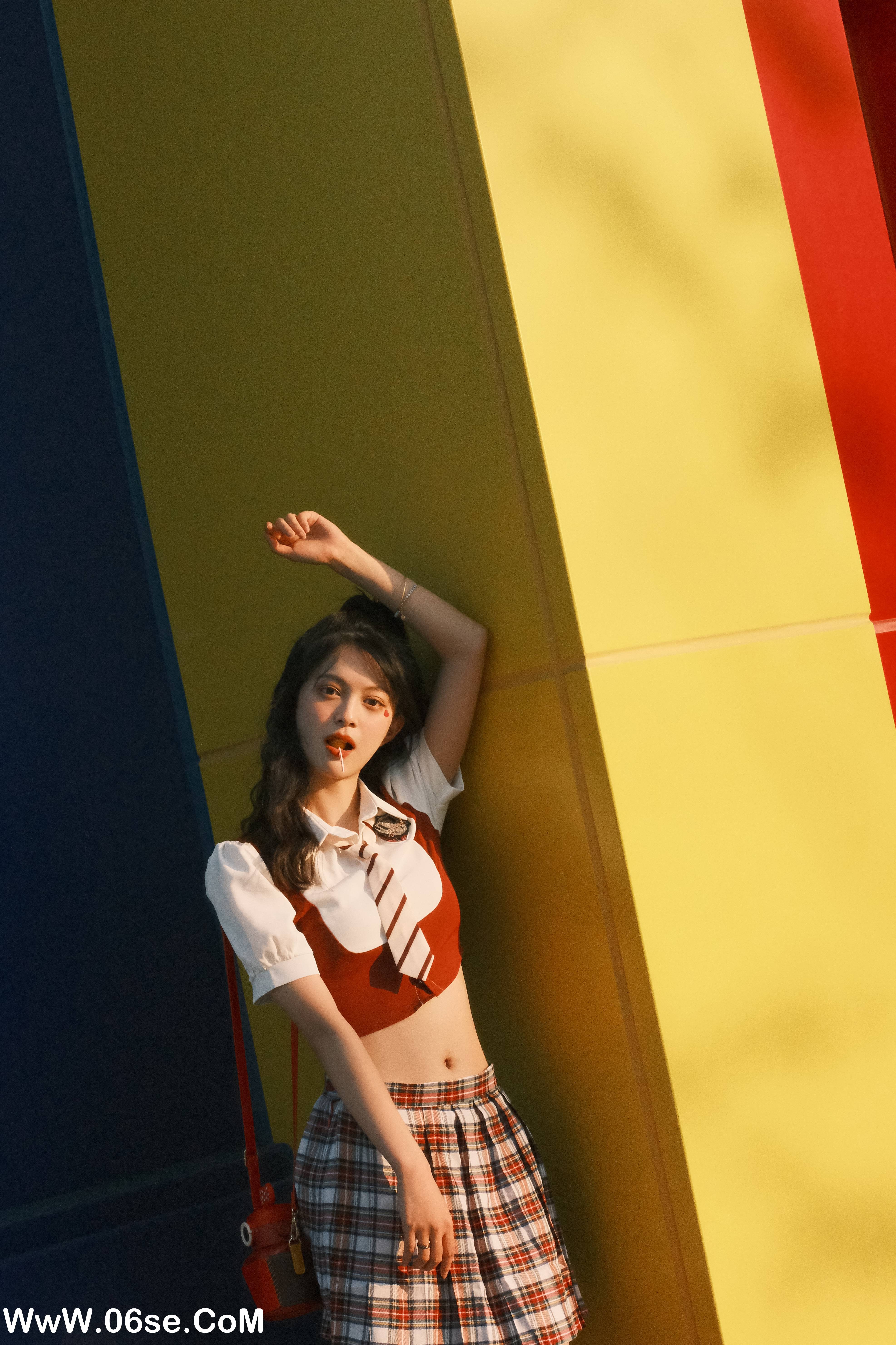 图片[13]-[YITUYU艺图语]2022.10.25 辣妹调色盘 吃饭小恐龙[22+1P／208MB]-六色网