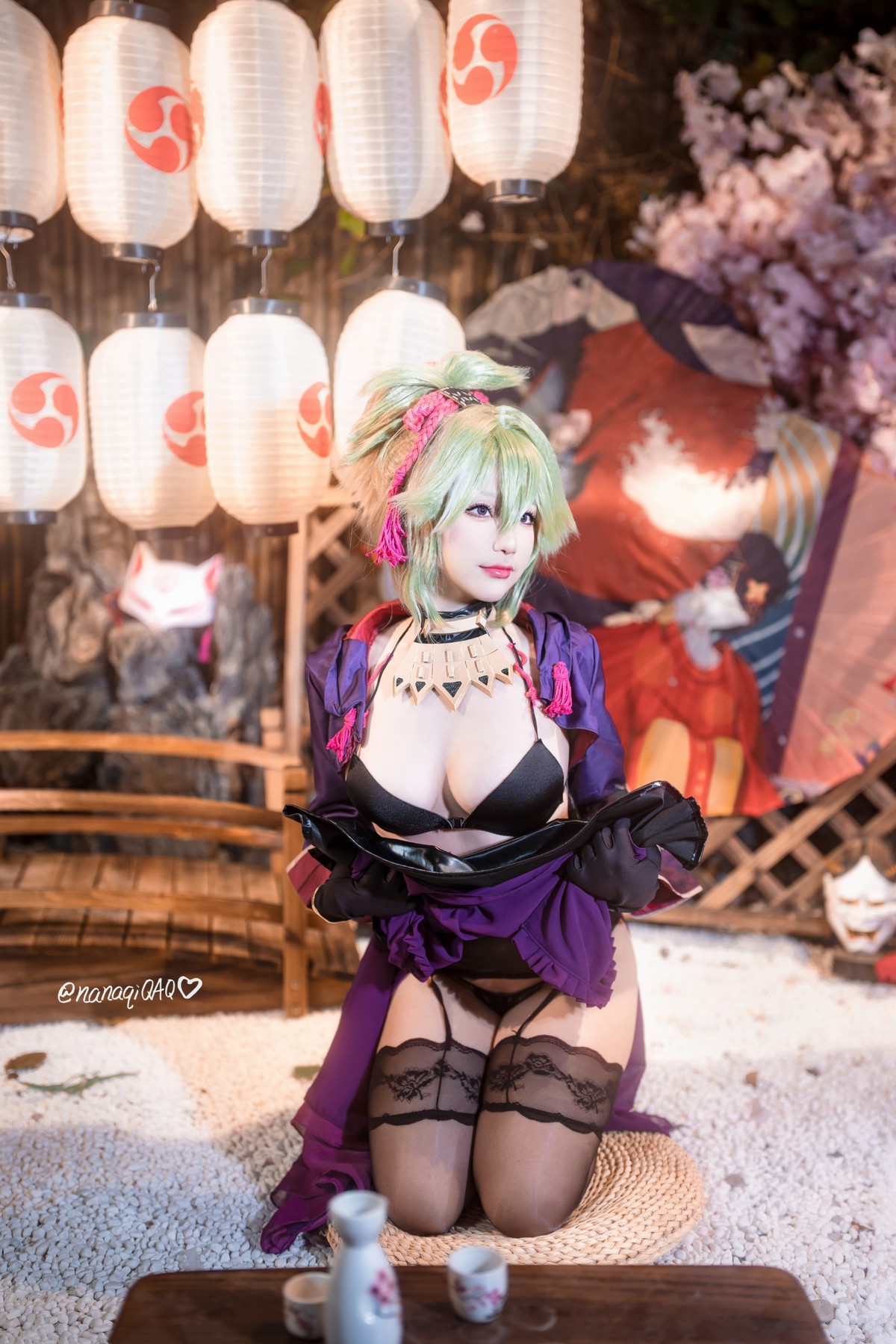 Cosplay 七七娜娜子 久岐忍同人 9