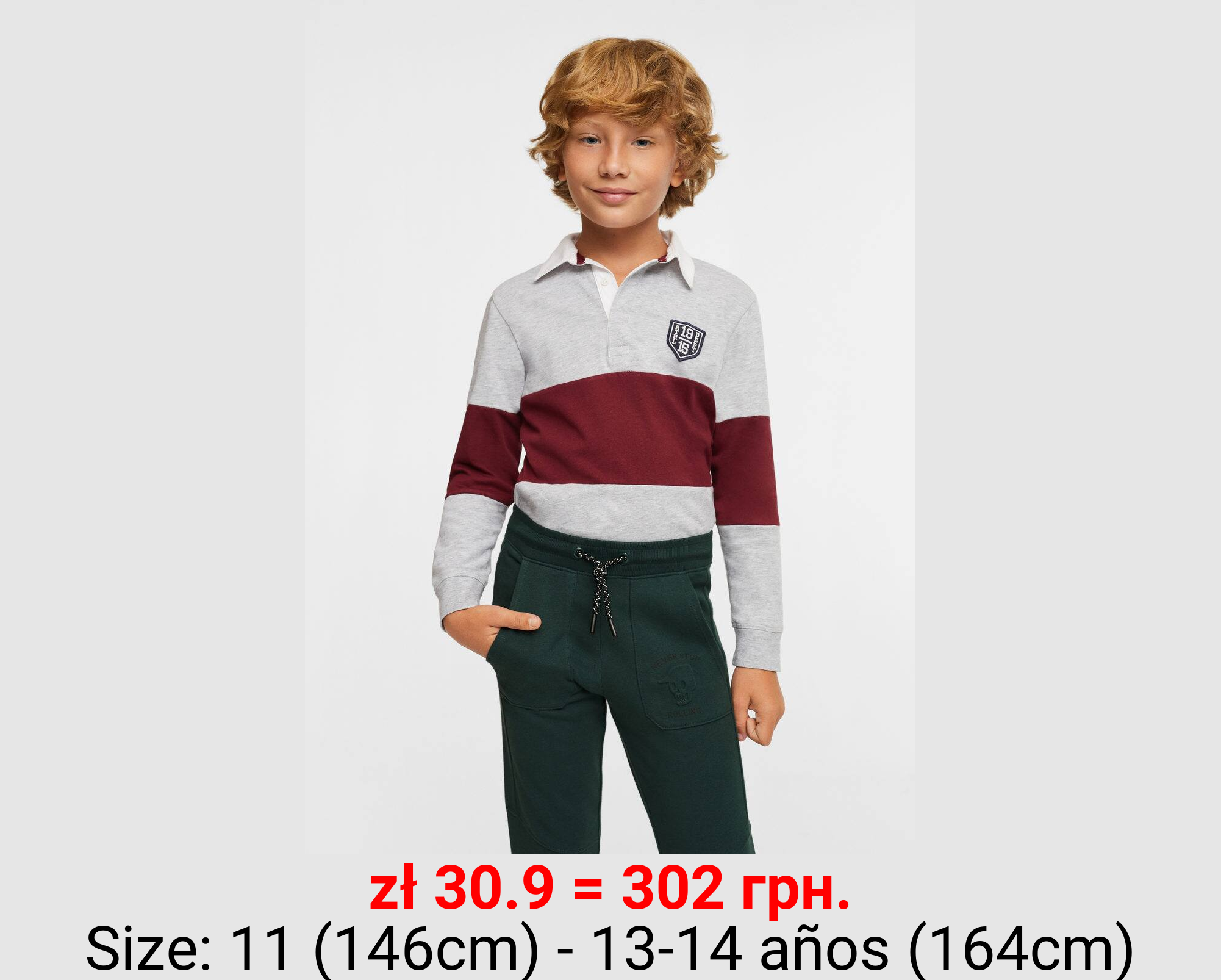 Pantalón jogger algodón