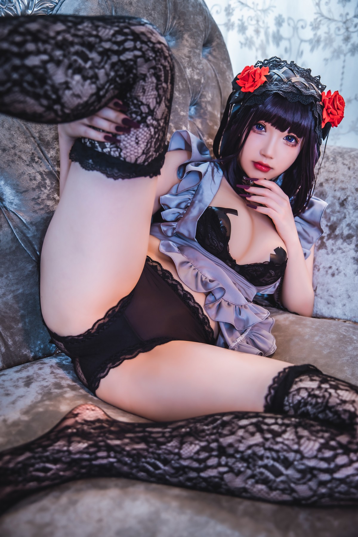 雪晴Astra Cosplay 雪晴嘟嘟 喜多川黑江雫 34