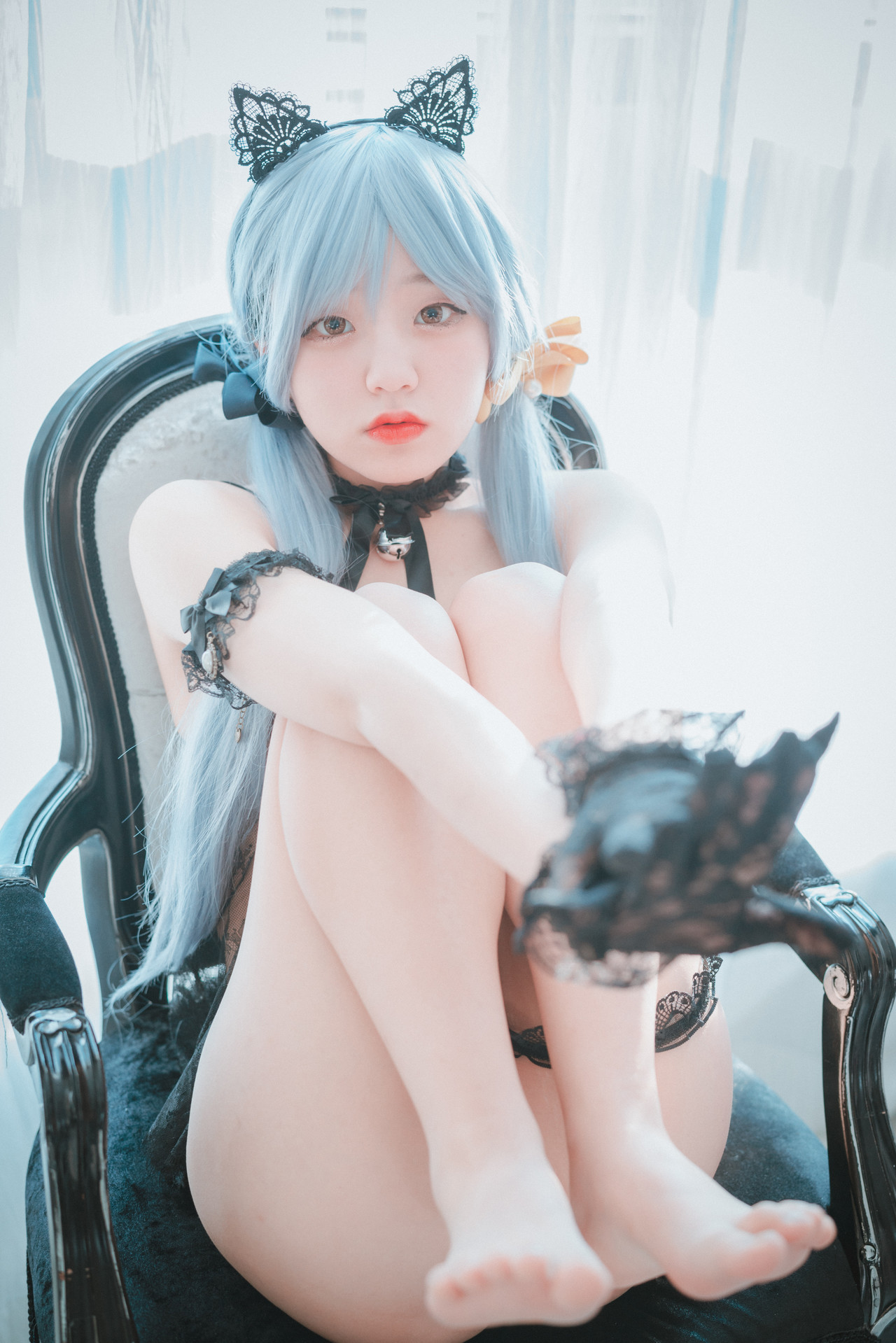 Jeong Jenny 정제니, [DJAWA] Schwarz und Wei Katzenmädchen Set.02 8