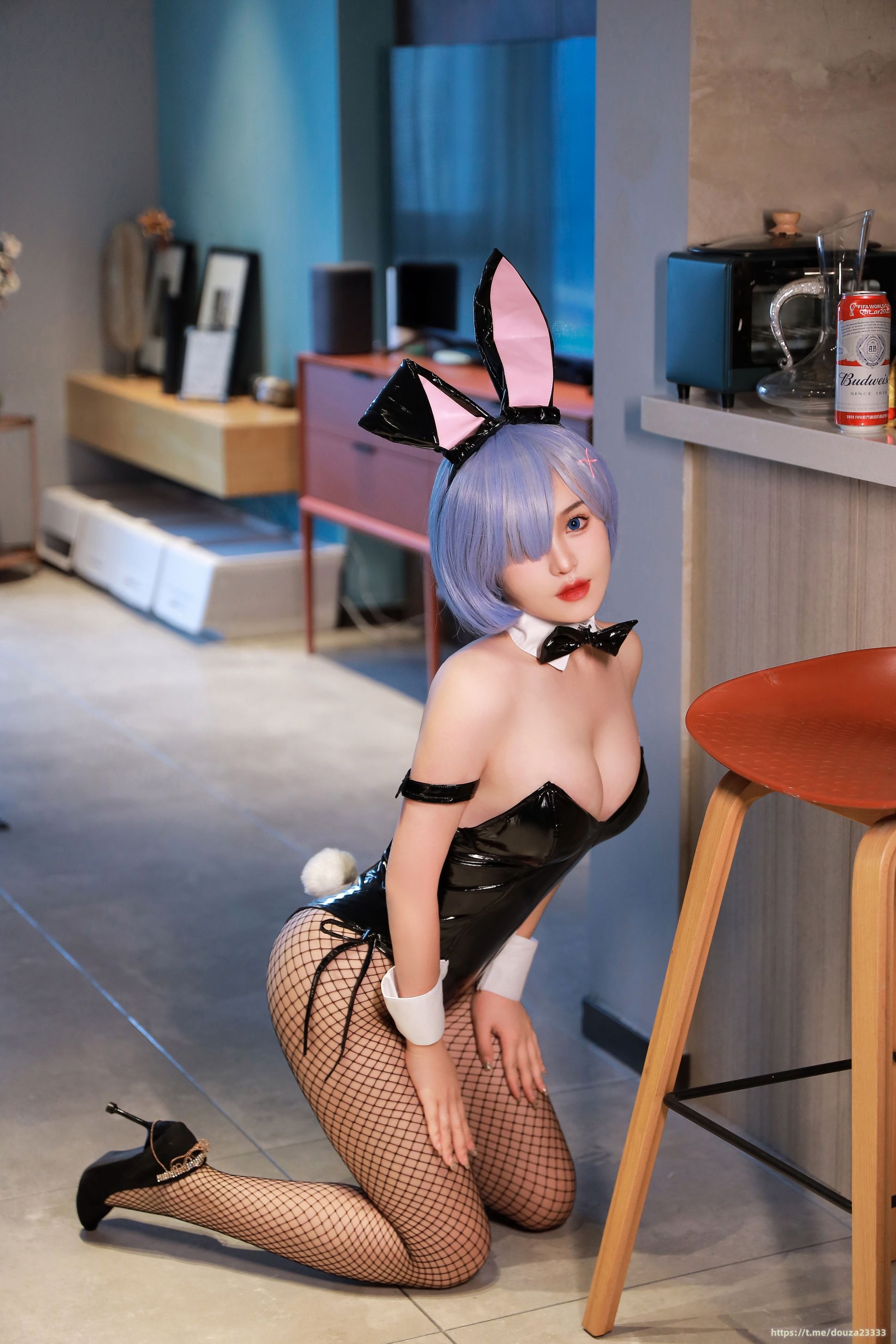 桃暖酱 雷姆兔女郎 29