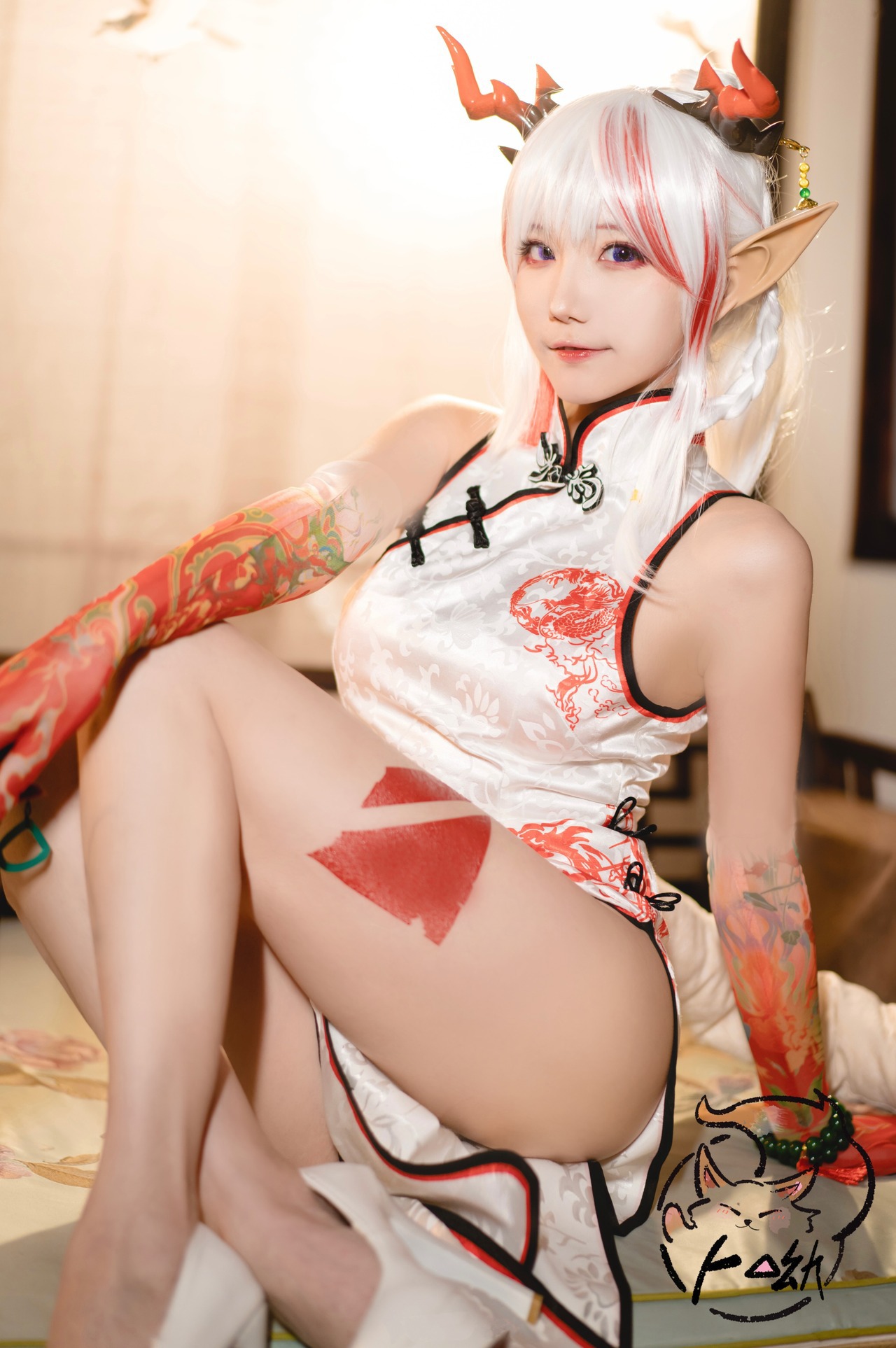 [卜呦] 年旗袍·乐逍遥 Arknights Qi Pao 4