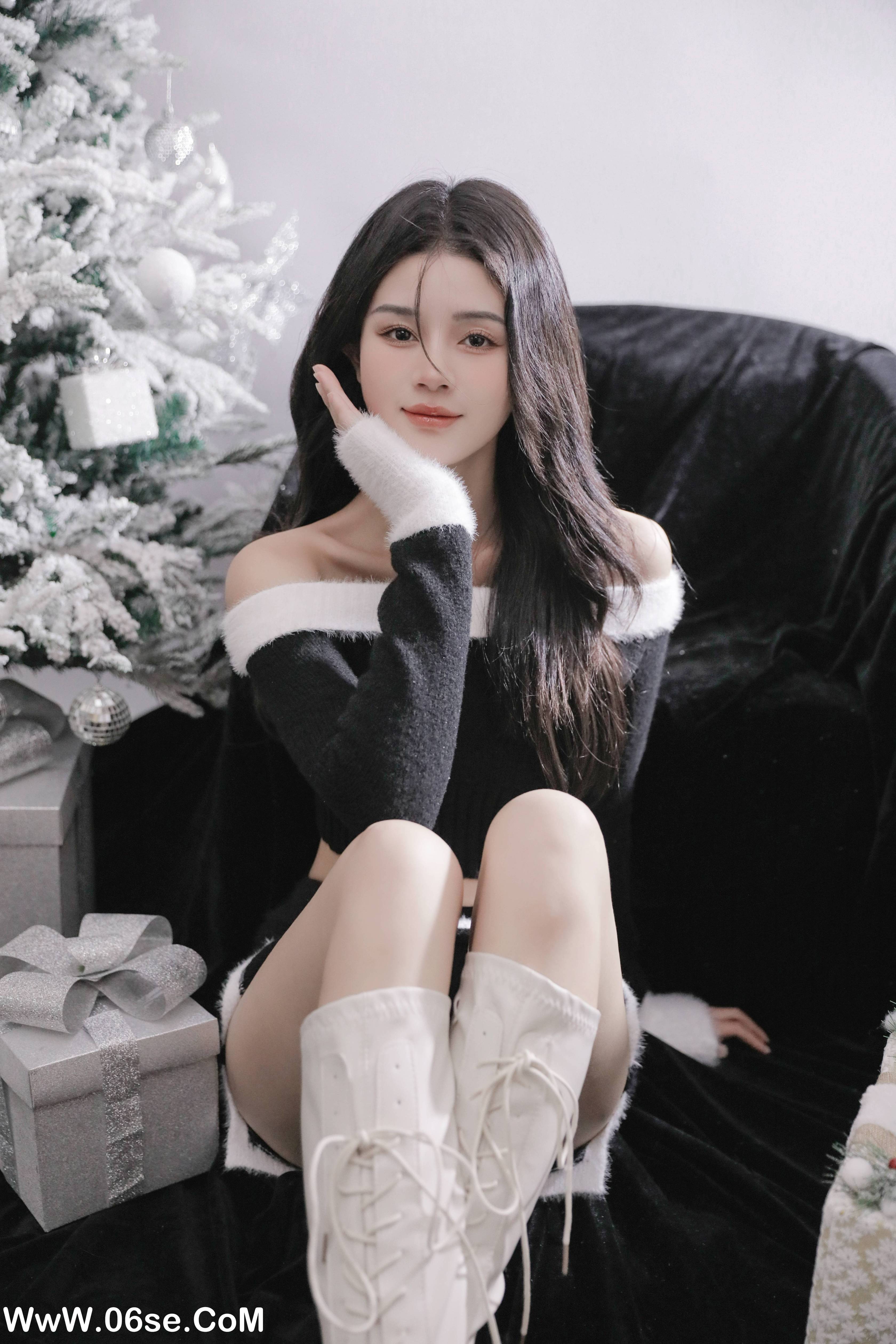图片[25]-[YITUYU艺图语]2022.12.11 圣诞少女 馨瑶XINYAO[24+1P／301MB]-六色网