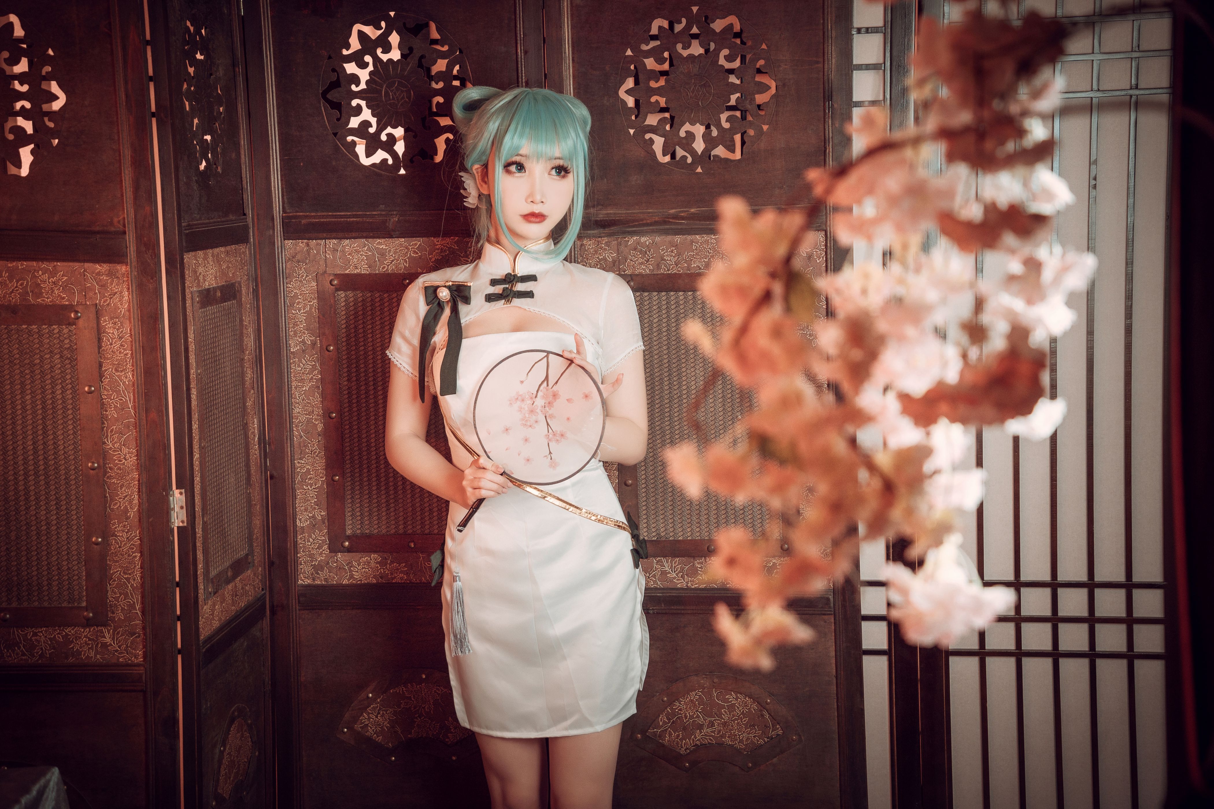 面饼仙儿 初音旗袍[28P-514MB] 11