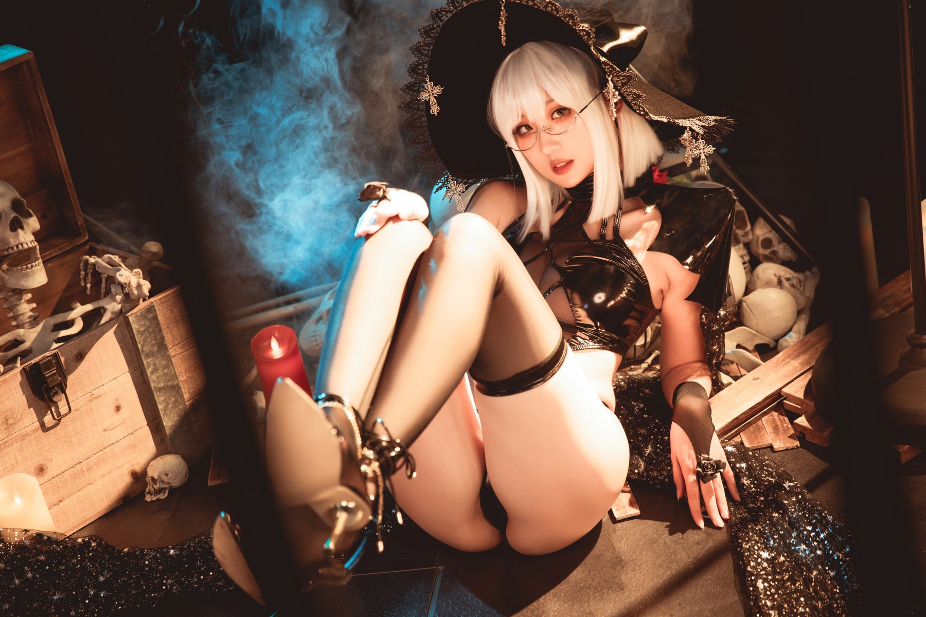 瓦斯塔亚小龙虾 乌烟魔女 Cosplay 35