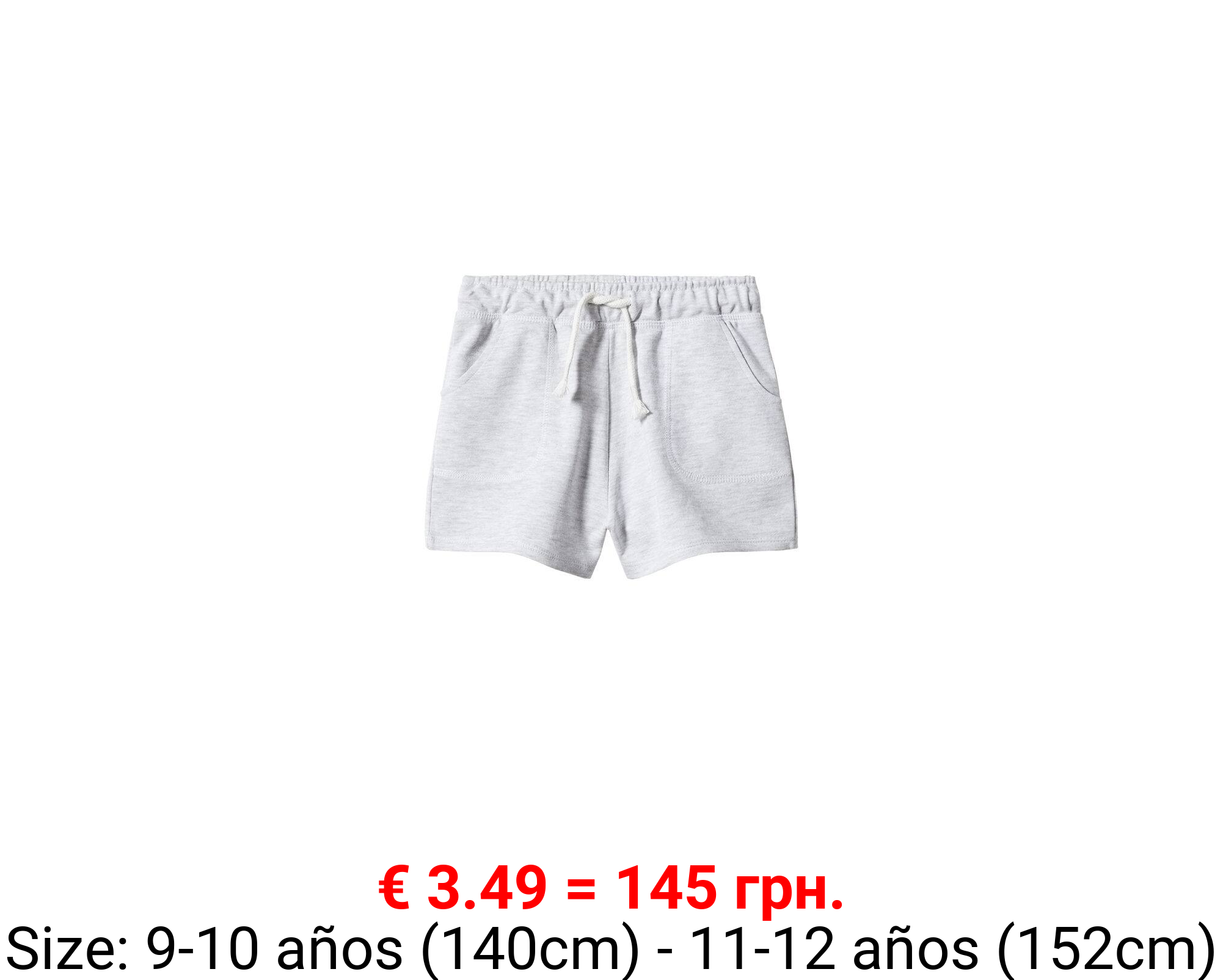 Short jogger algodón
