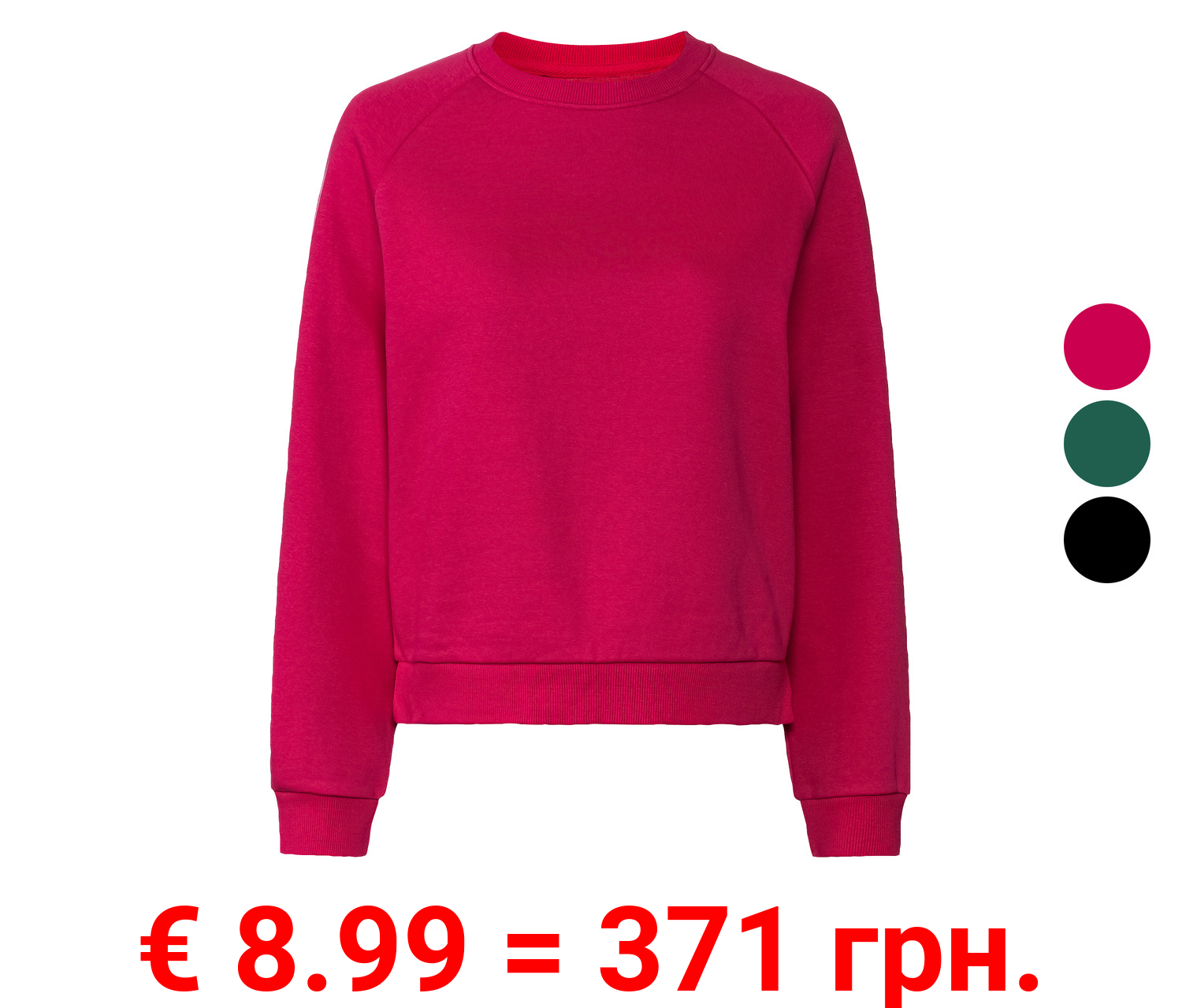esmara® Damen Sweatpullover mit Bündchen