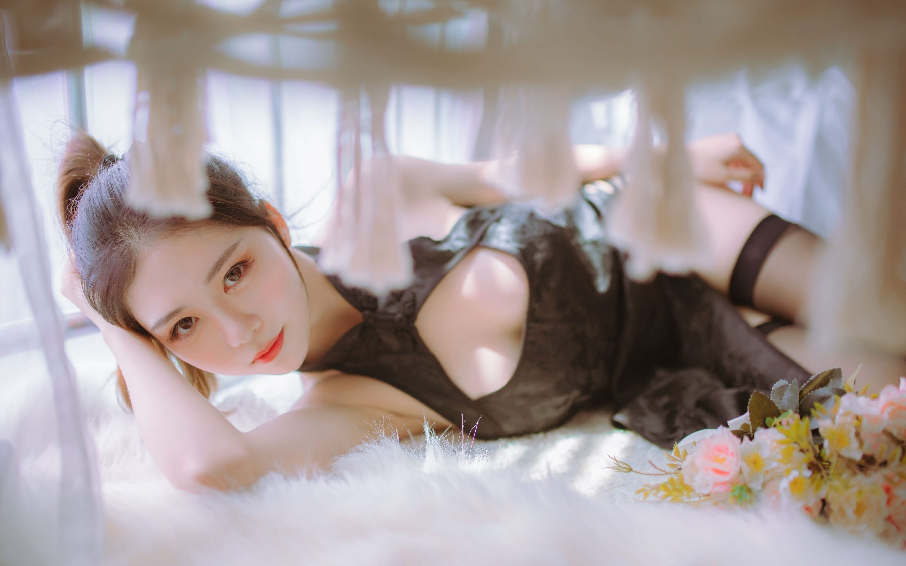 抖娘利世-黑白旗袍双子[41P] 27