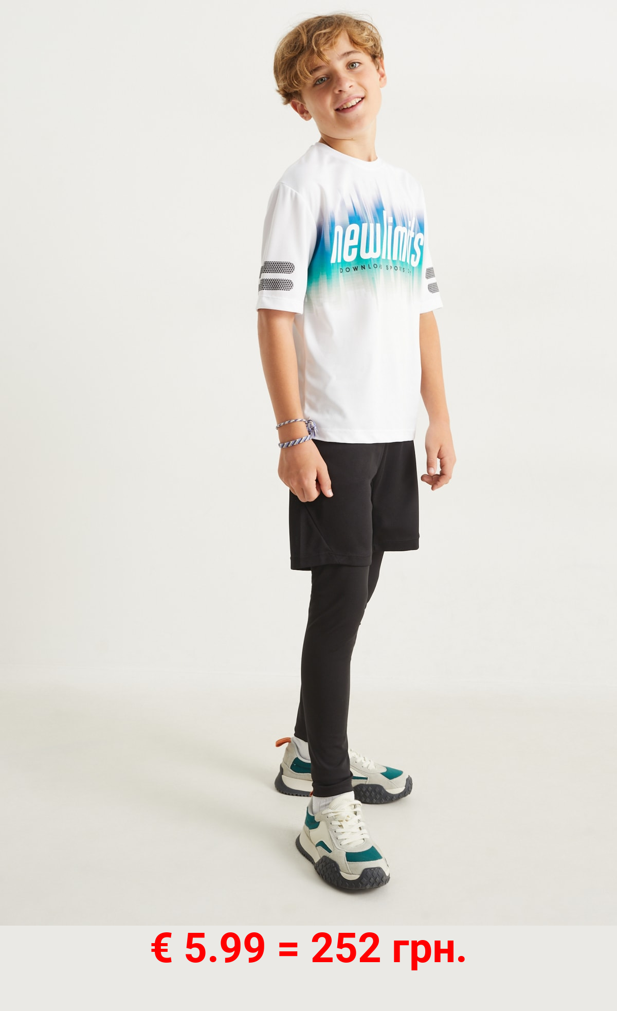 Leggings mit Shorts - 2-in-1-Look