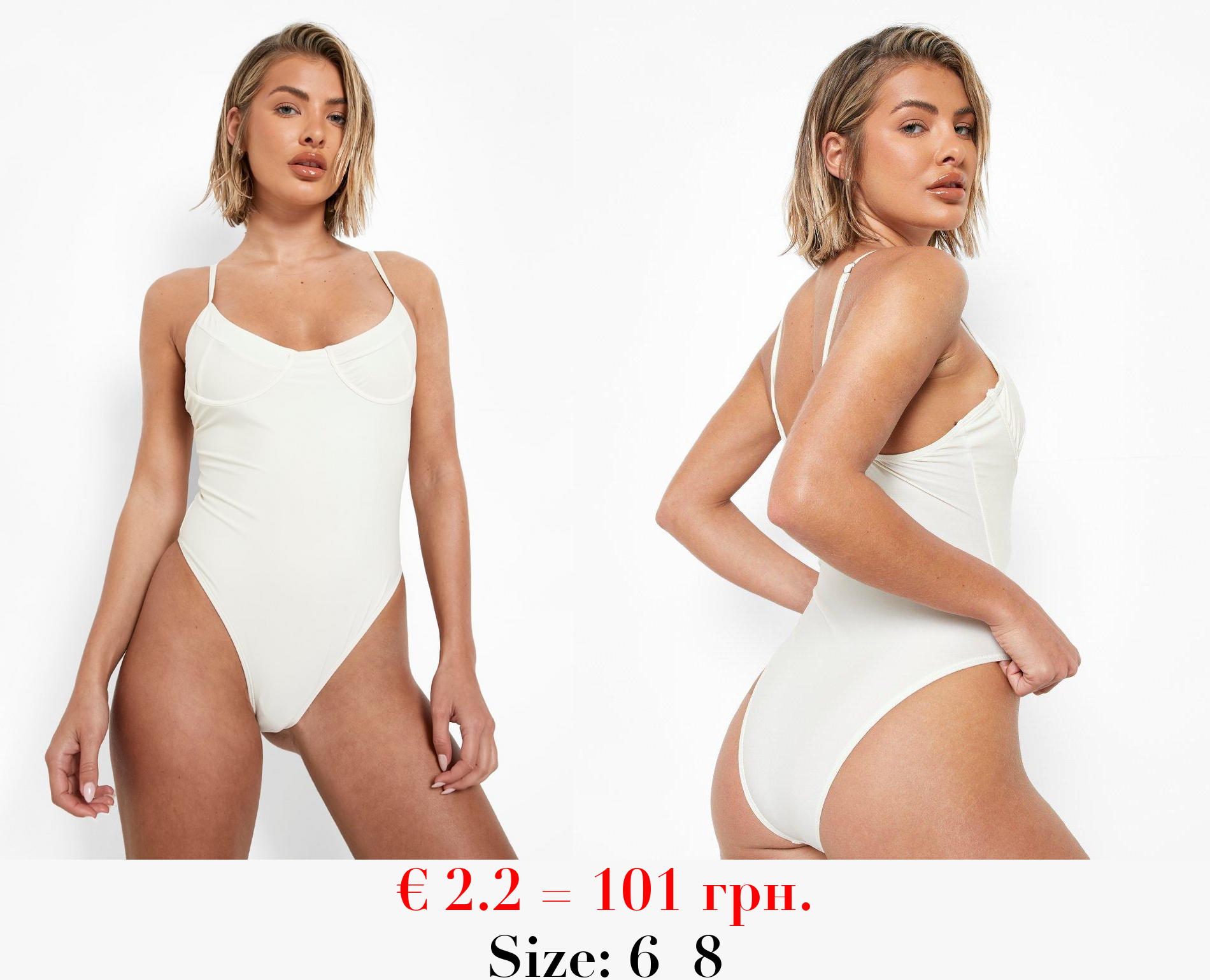 Recycled Bustier Swimsuit