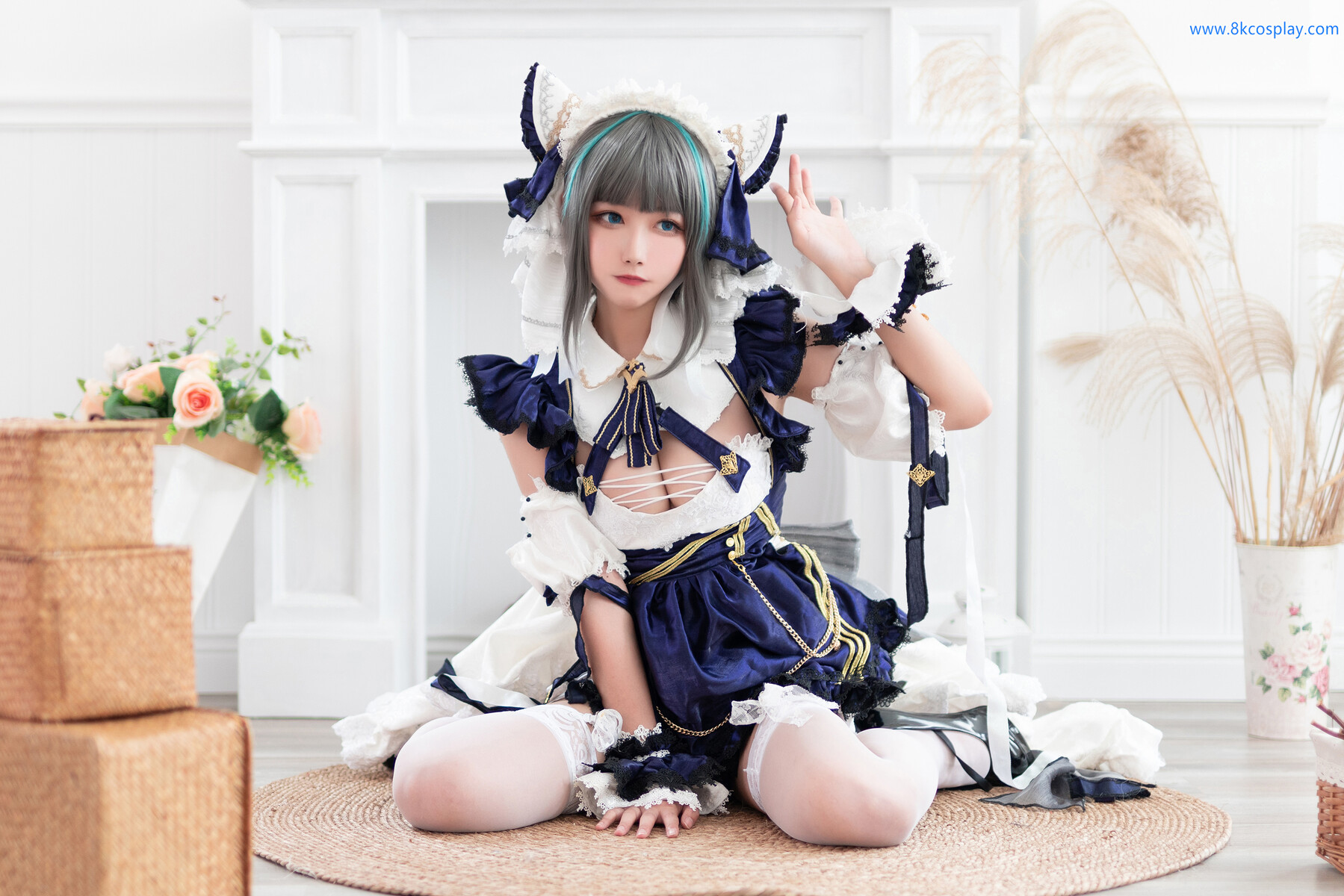 [Momoko葵葵] 柴郡 Cheshire Maid 12
