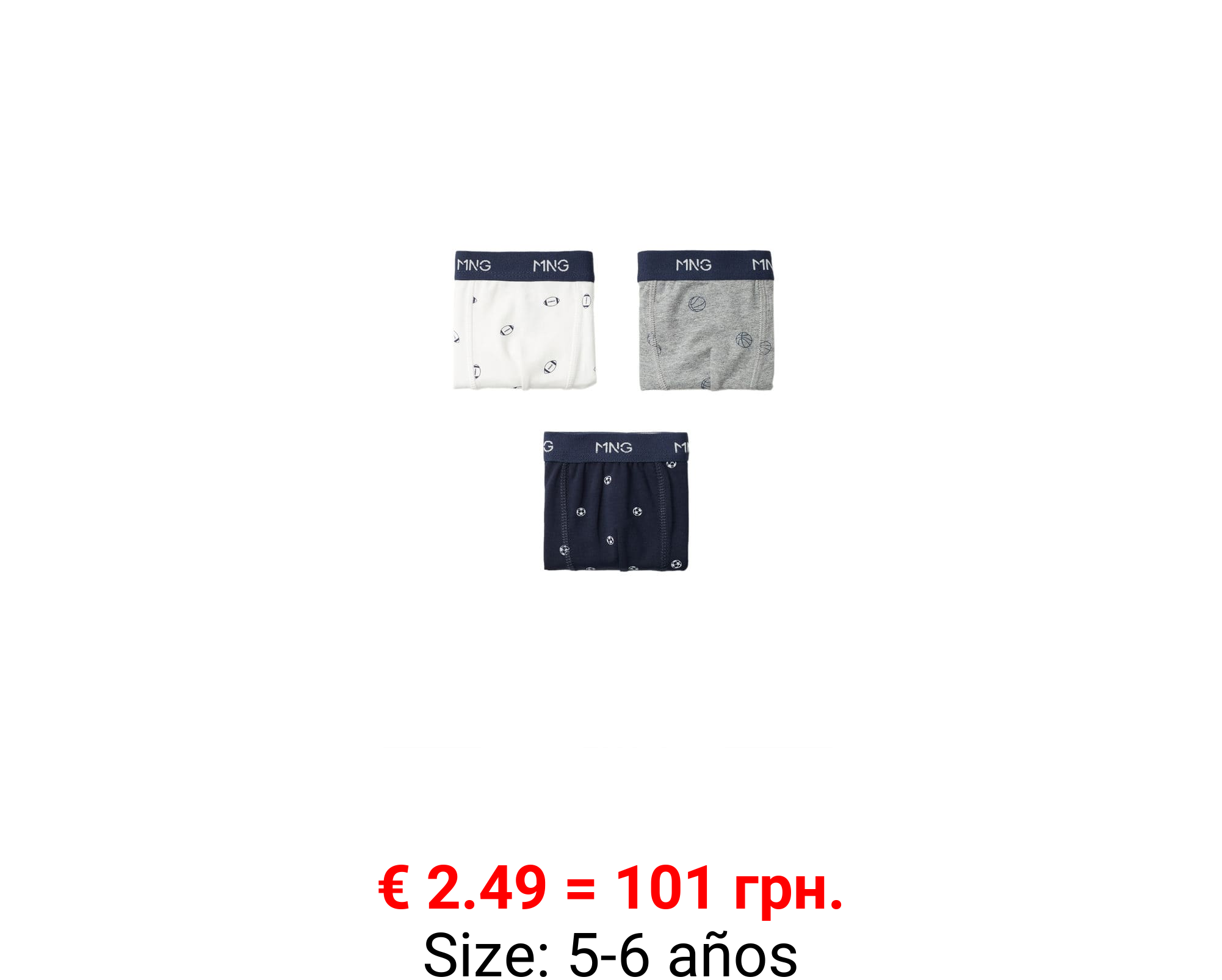 Pack 3 bóxers combinados