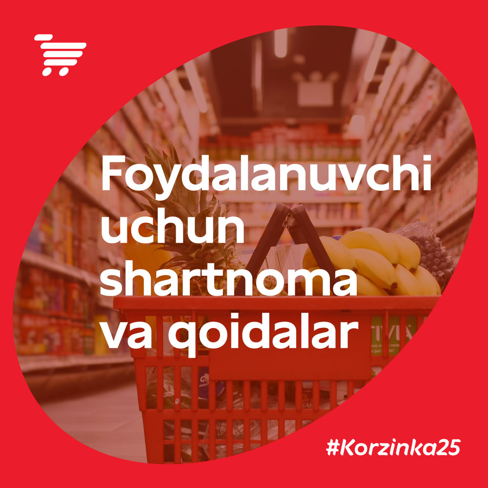 “Korzinka to‘g‘ri toping va 1 million bonus yuting!” aksiyasining