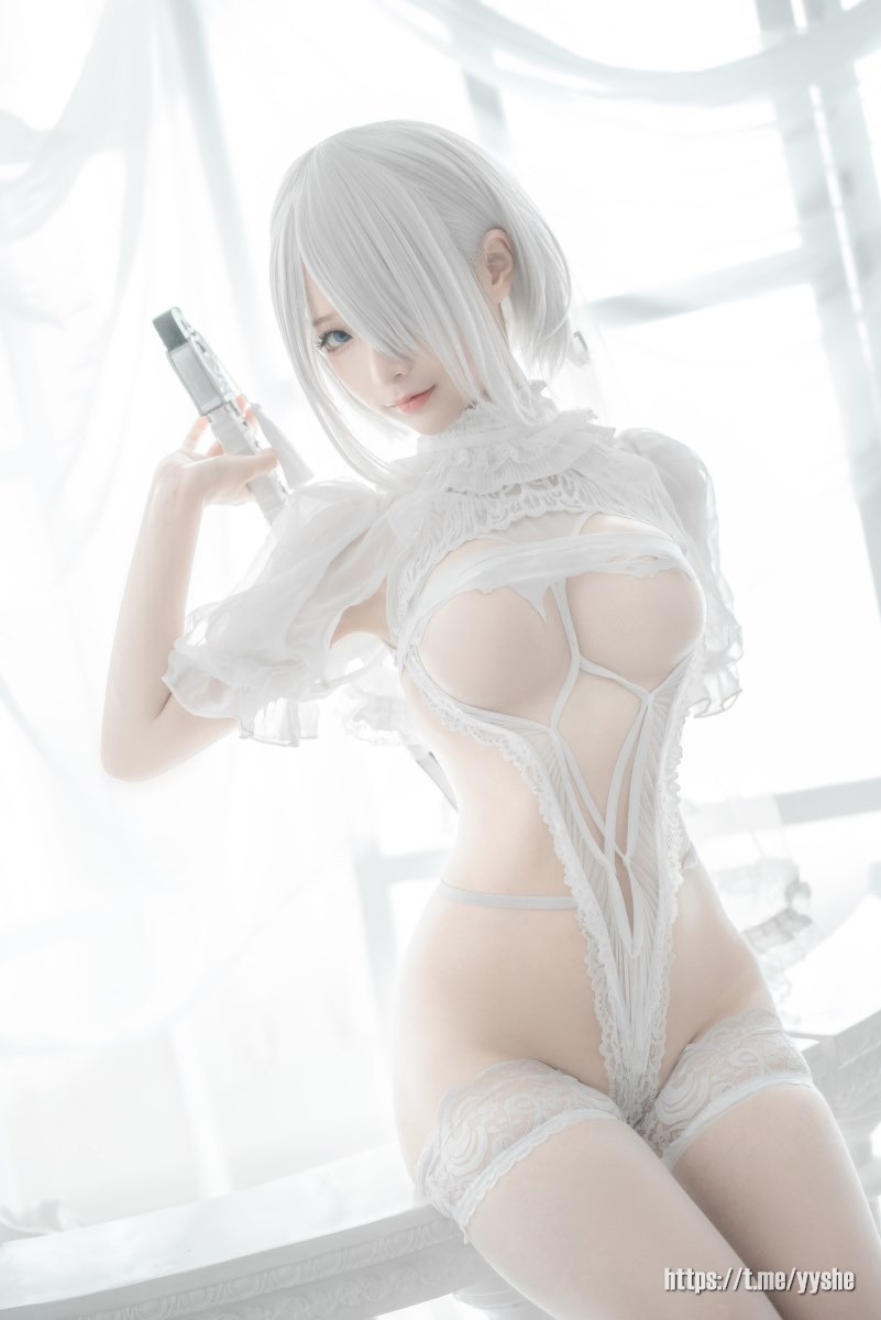 蠢沫沫 - 2B 白婚纱 [59P] 3