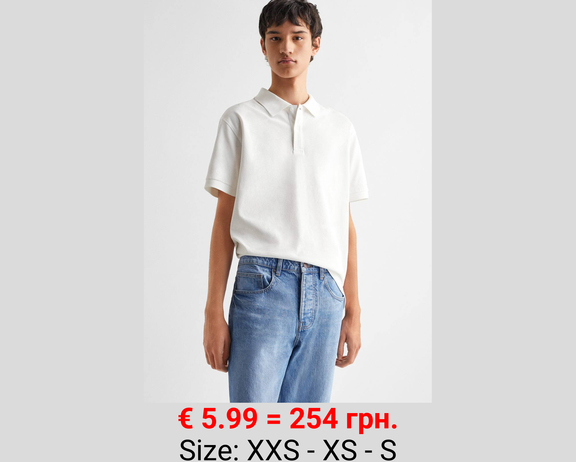 Jeans rectos rotos decorativos