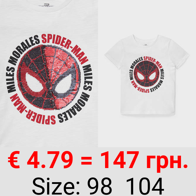 Spider-Man - Kurzarmshirt - Glanz-Effekt