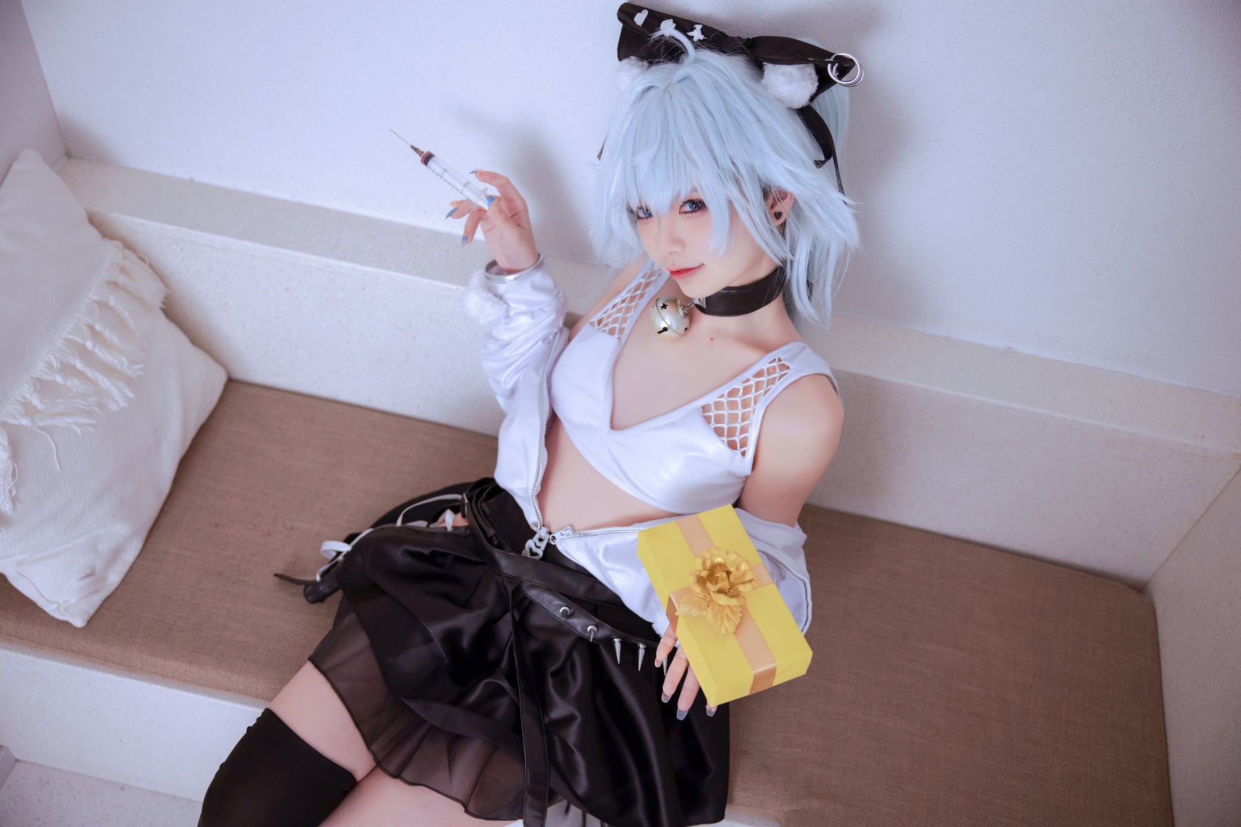 Cosplay G44不会受伤 芙洛伦白情 7