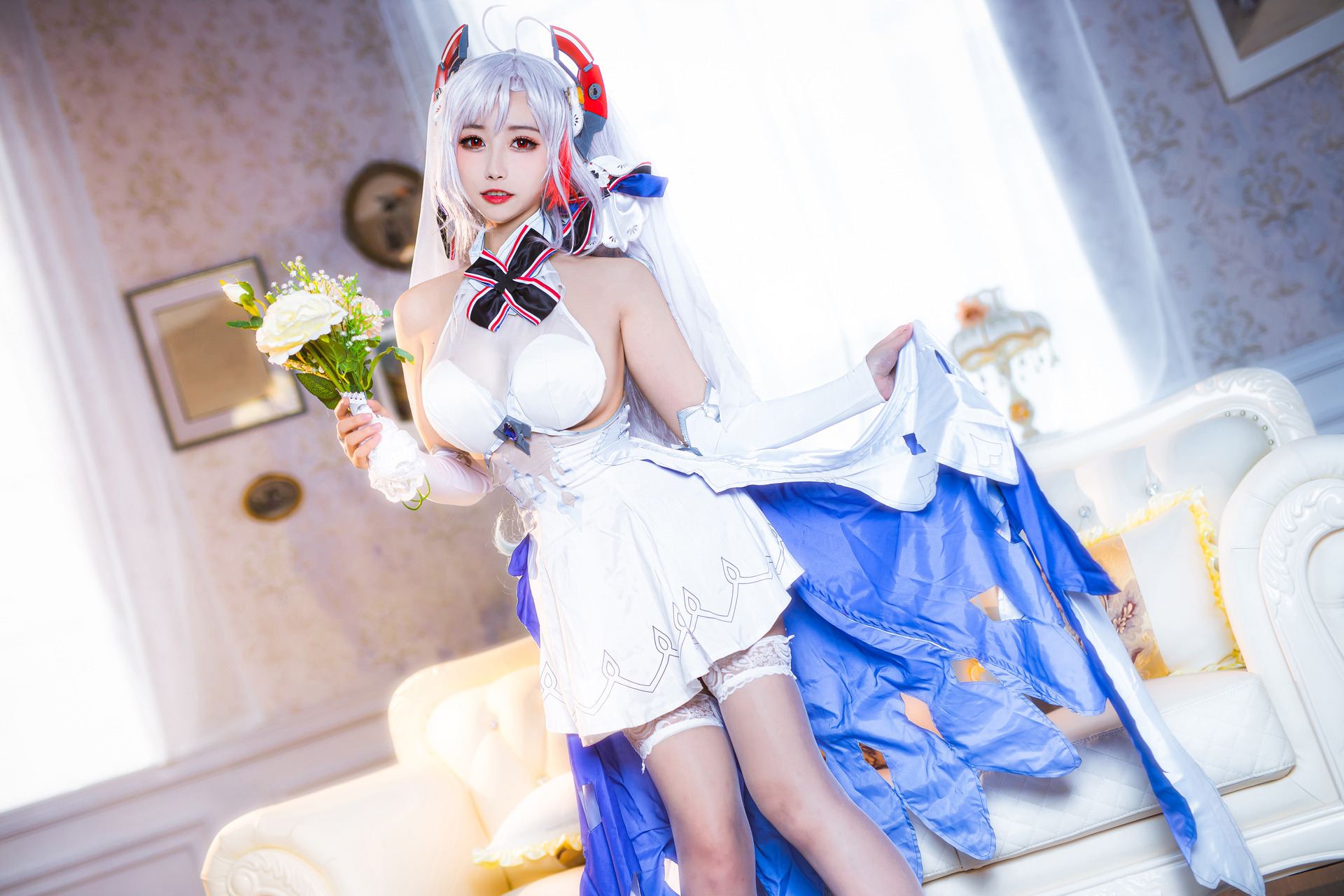 [Momoko葵葵] Prinz Eugen 欧根亲王 花嫁 Bride Ver. 3